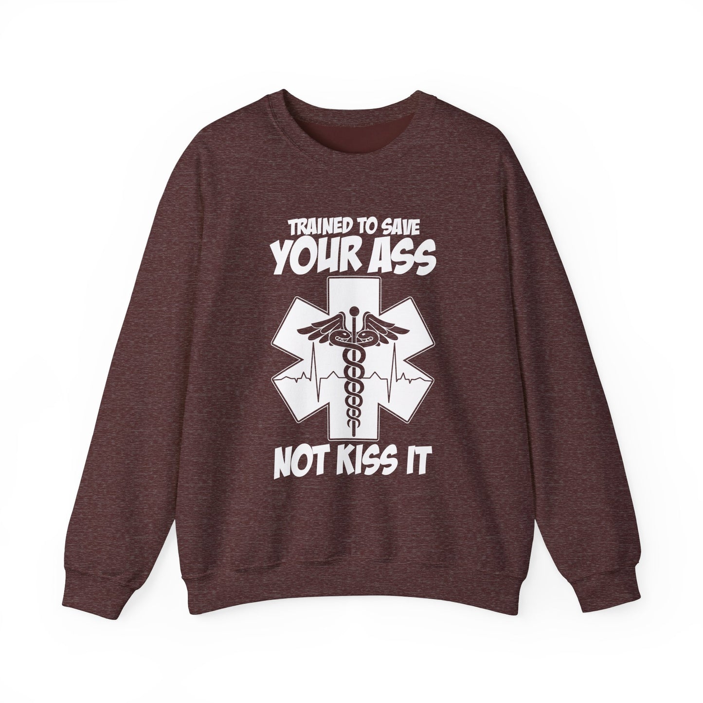 Save Your Ass - Unisex Midweight Softstyle Fleece Crewneck Sweatshirt