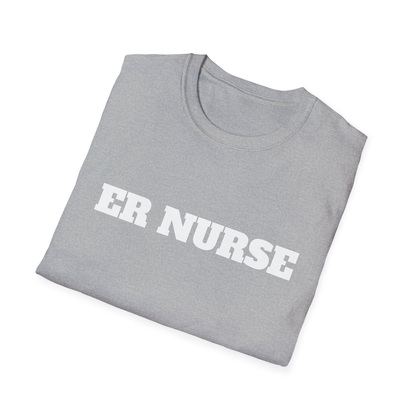 ER Nurse Unisex Softstyle T-Shirt