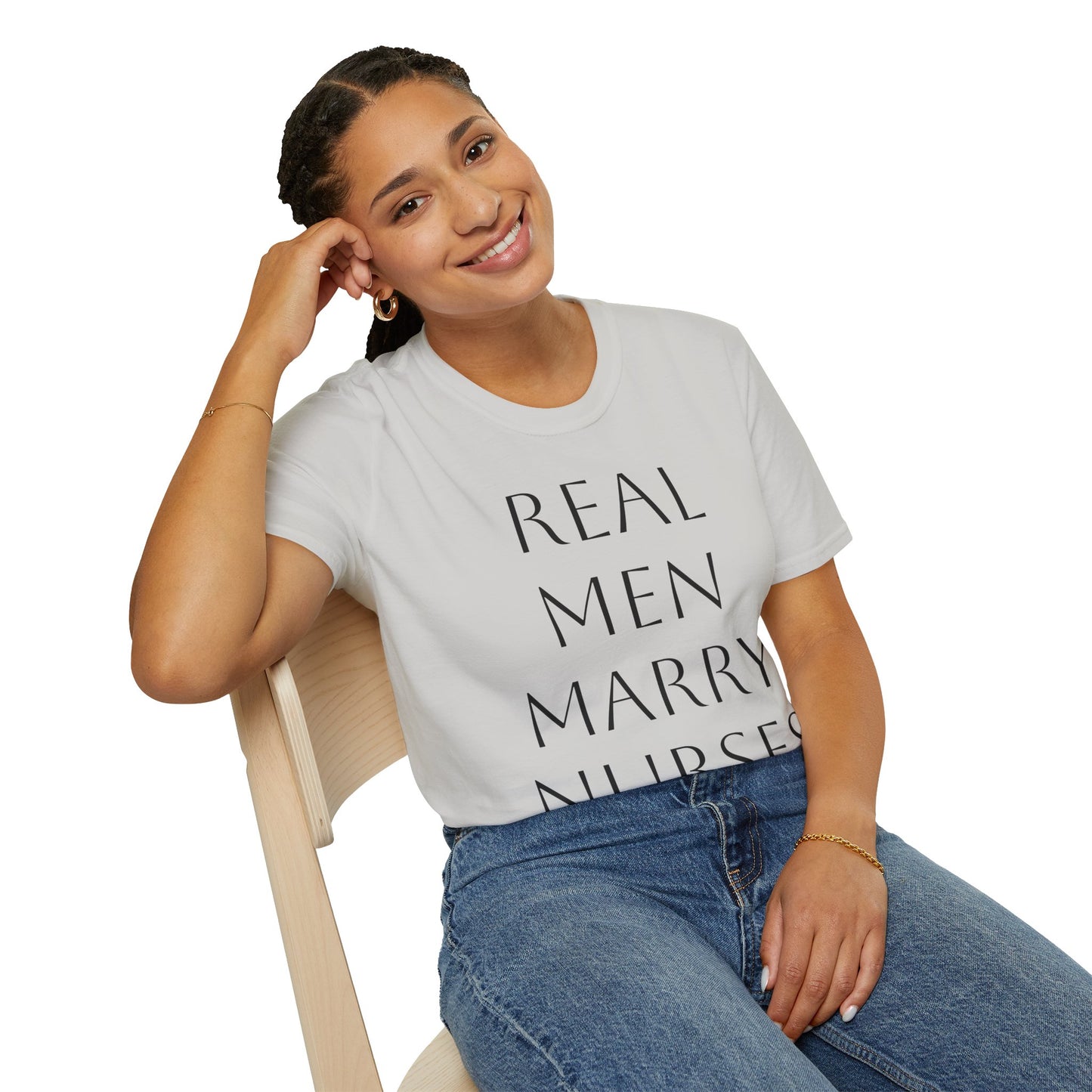 Real Men Marry Nurses Softstyle T-Shirt