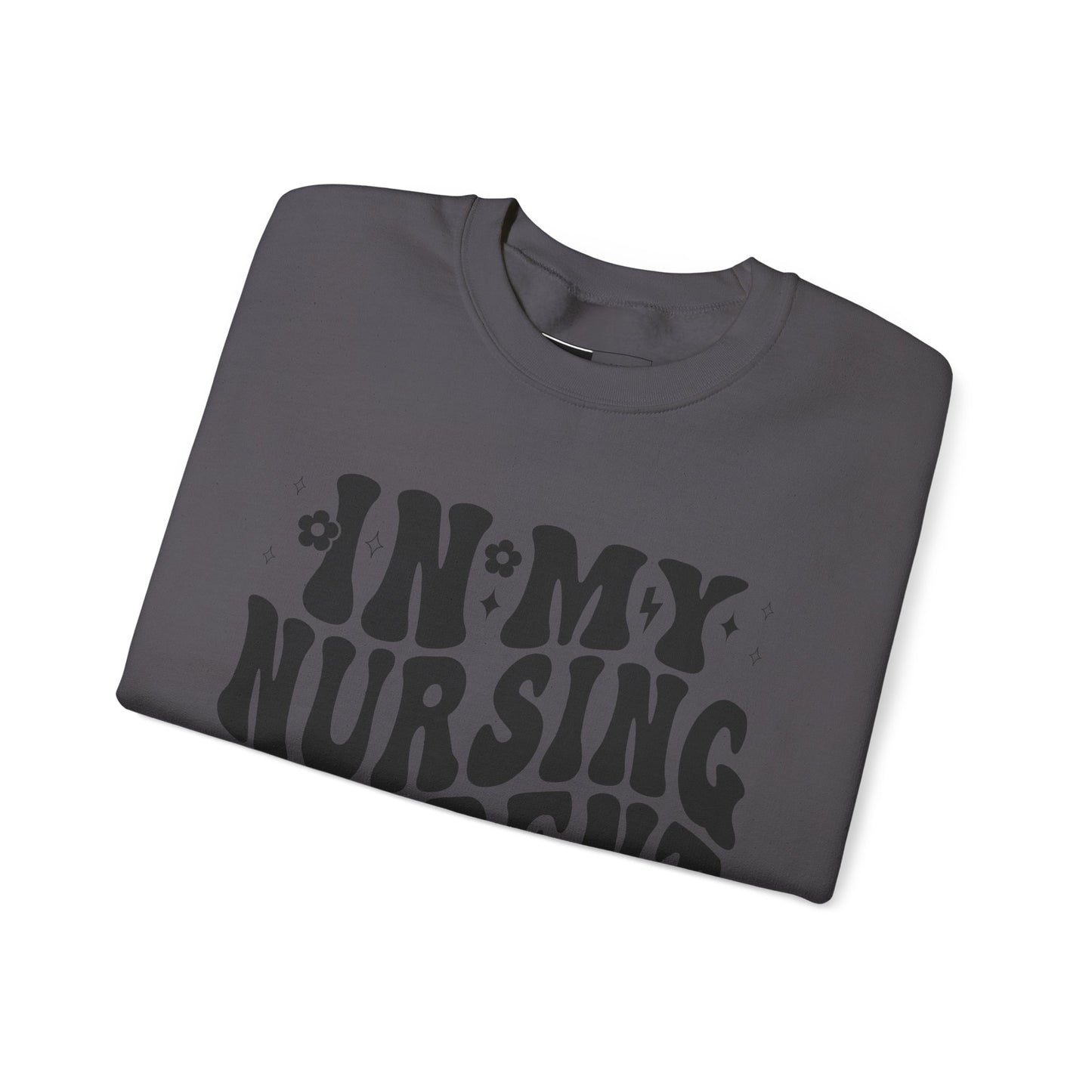 In My Nursing Era - Unisex Midweight Softstyle Fleece Crewneck Sweatshirt