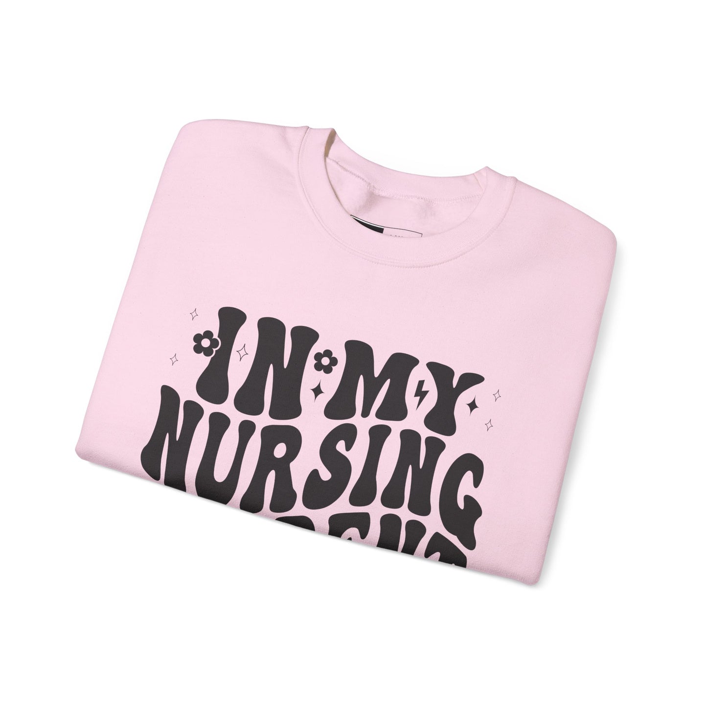 In My Nursing Era - Unisex Midweight Softstyle Fleece Crewneck Sweatshirt