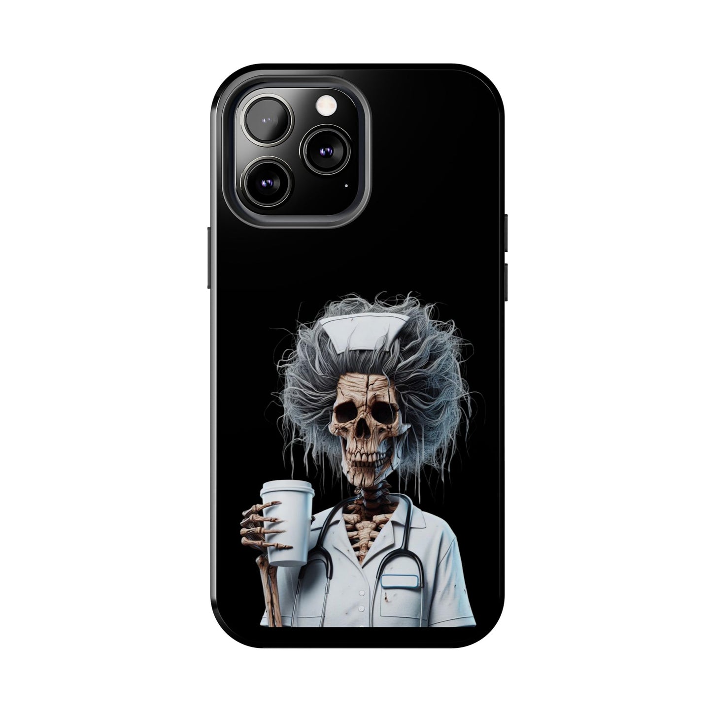 Skeleton Nurse Phone Case