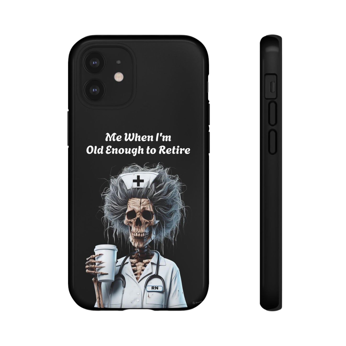 Skeleton Nurse Phone Case