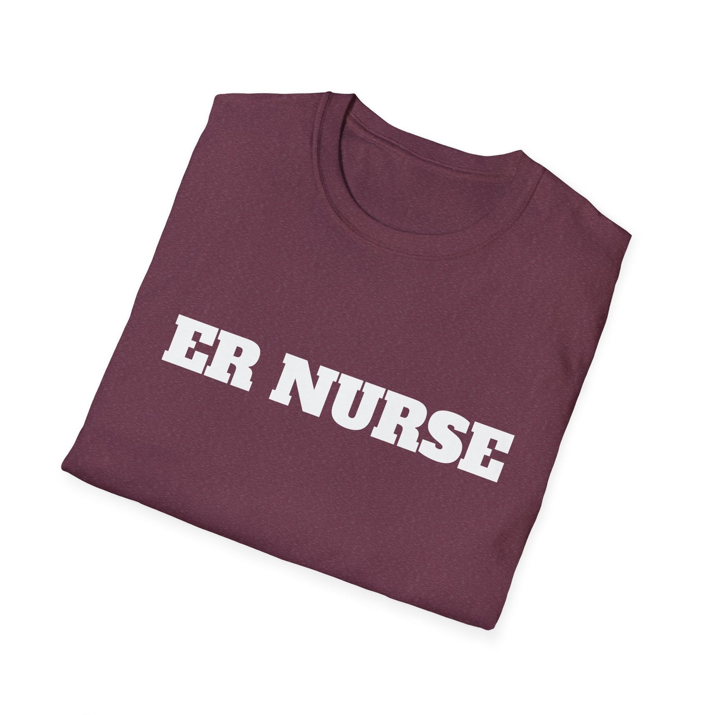 ER Nurse Unisex Softstyle T-Shirt