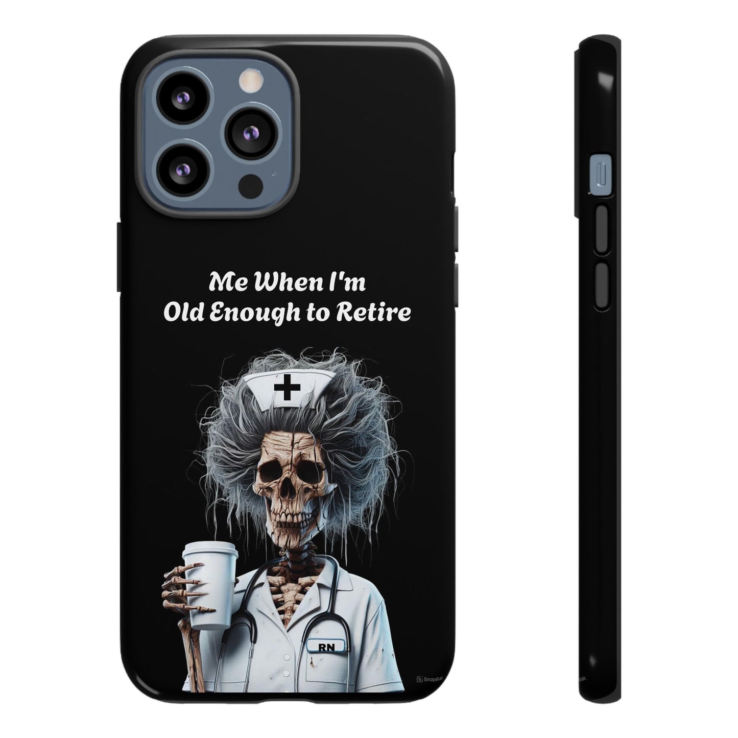 Skeleton Nurse Phone Case