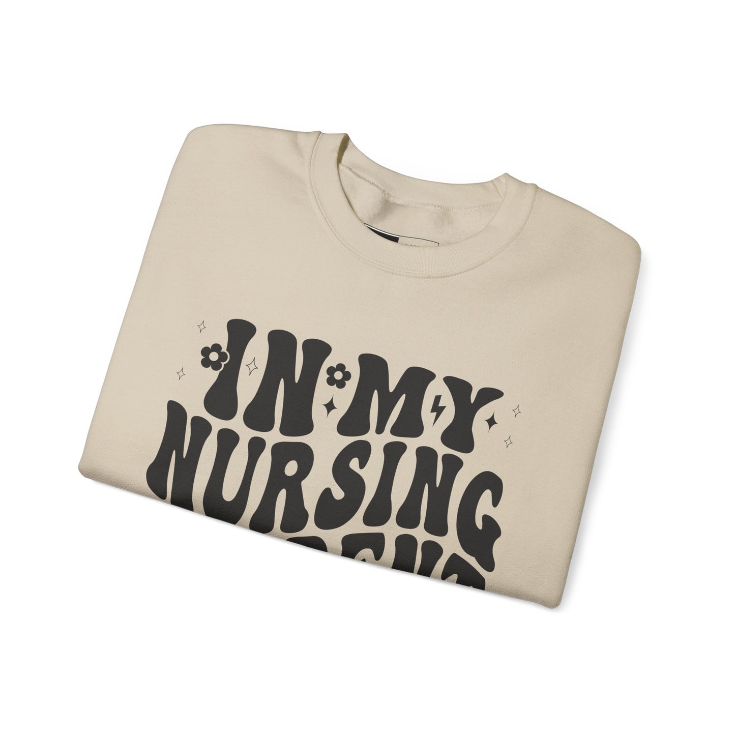 In My Nursing Era - Unisex Midweight Softstyle Fleece Crewneck Sweatshirt