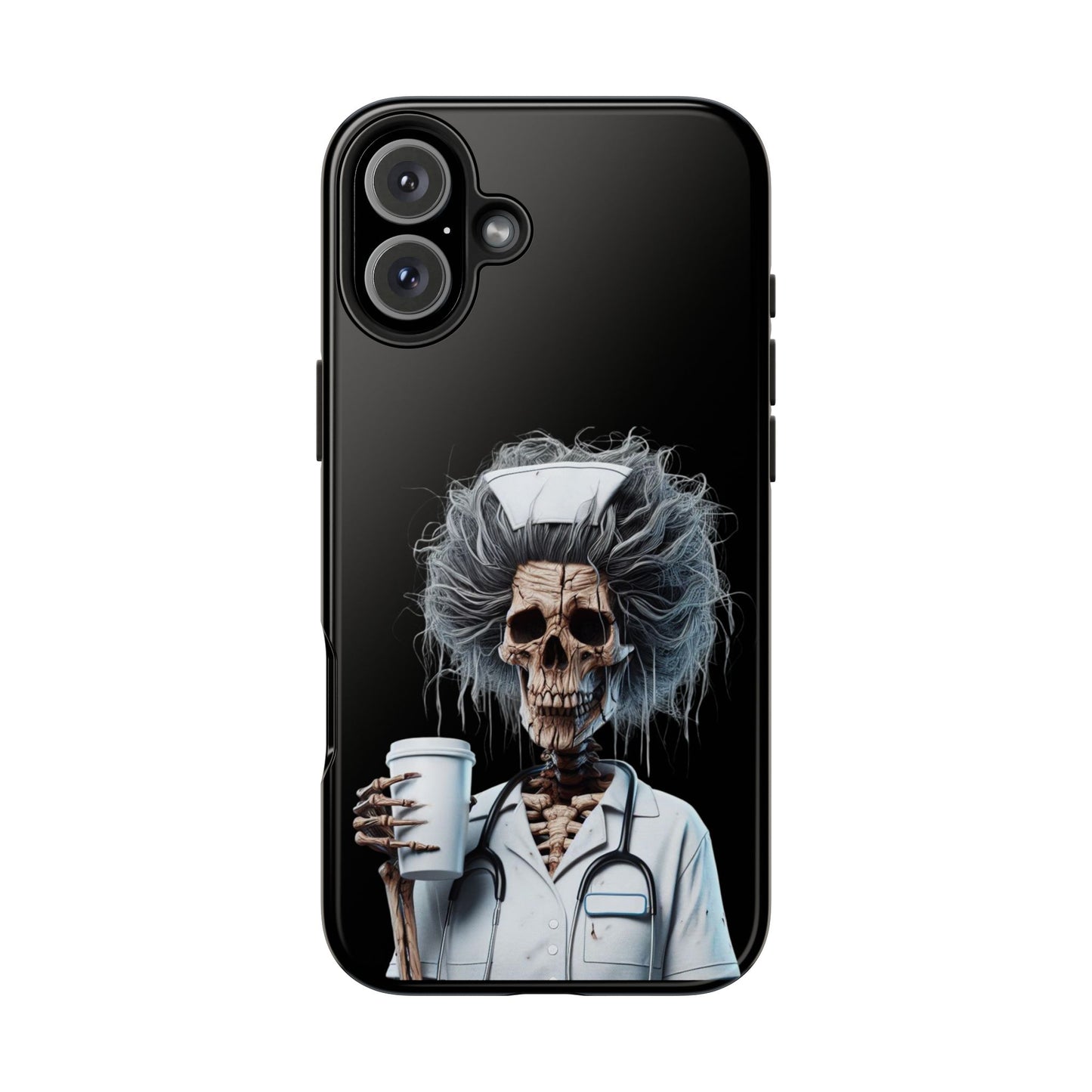 Skeleton Nurse Phone Case