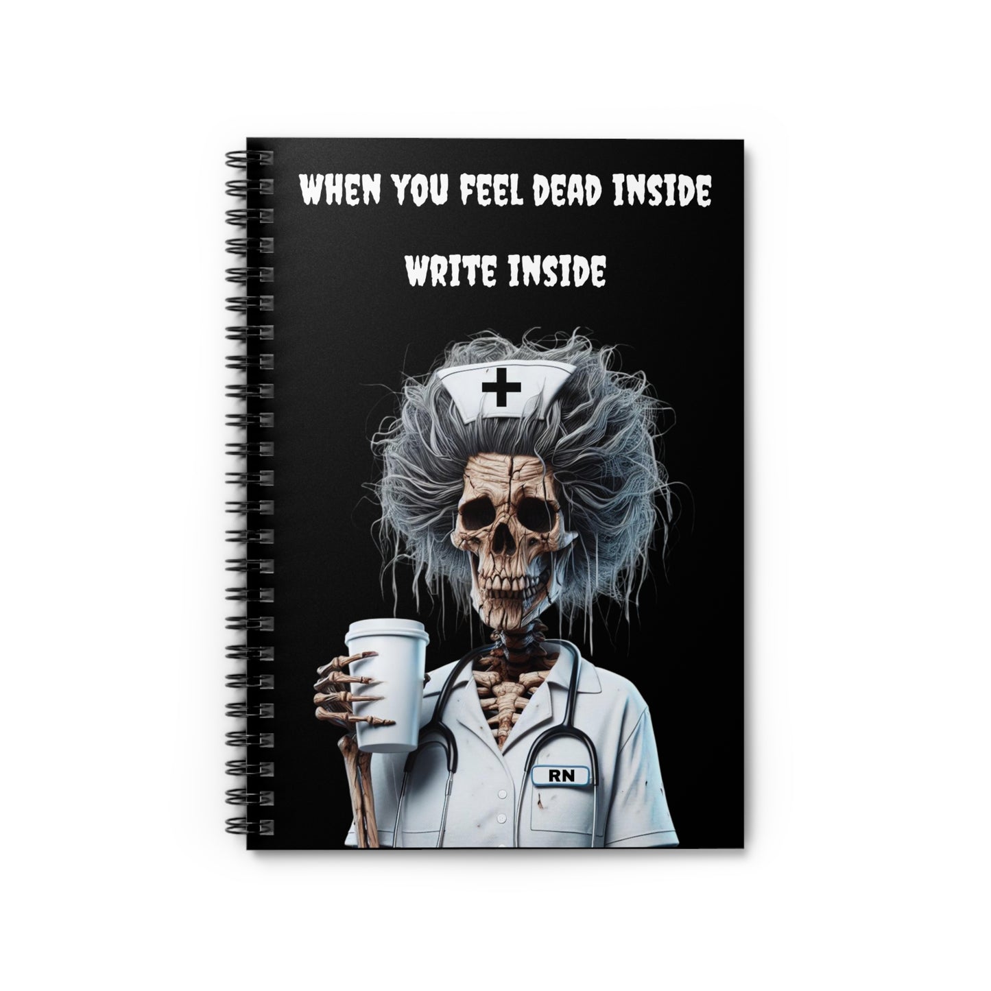 Skelton Nurse Spiral Notebook