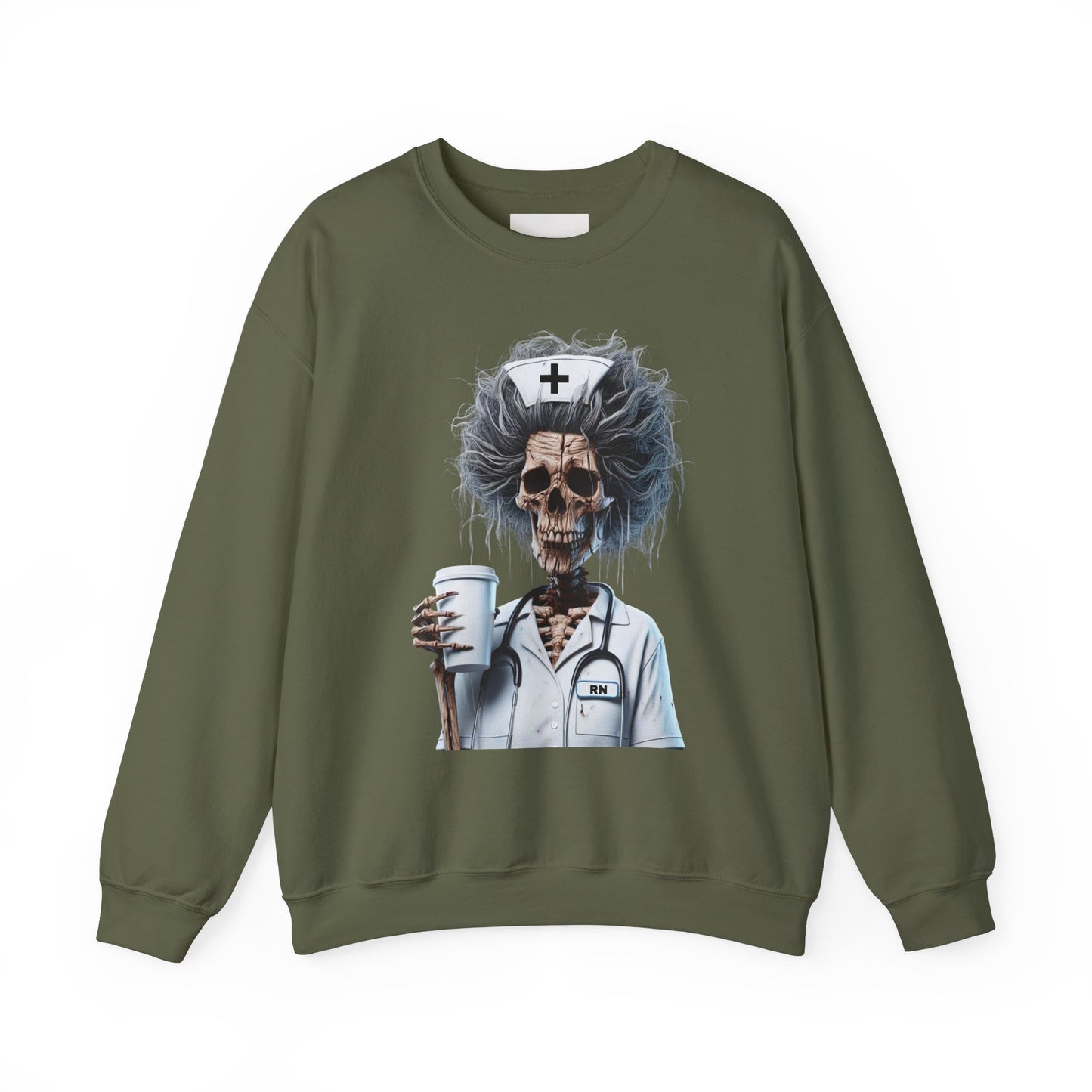 Be a Nurse they said-Crewneck Sweatshirt