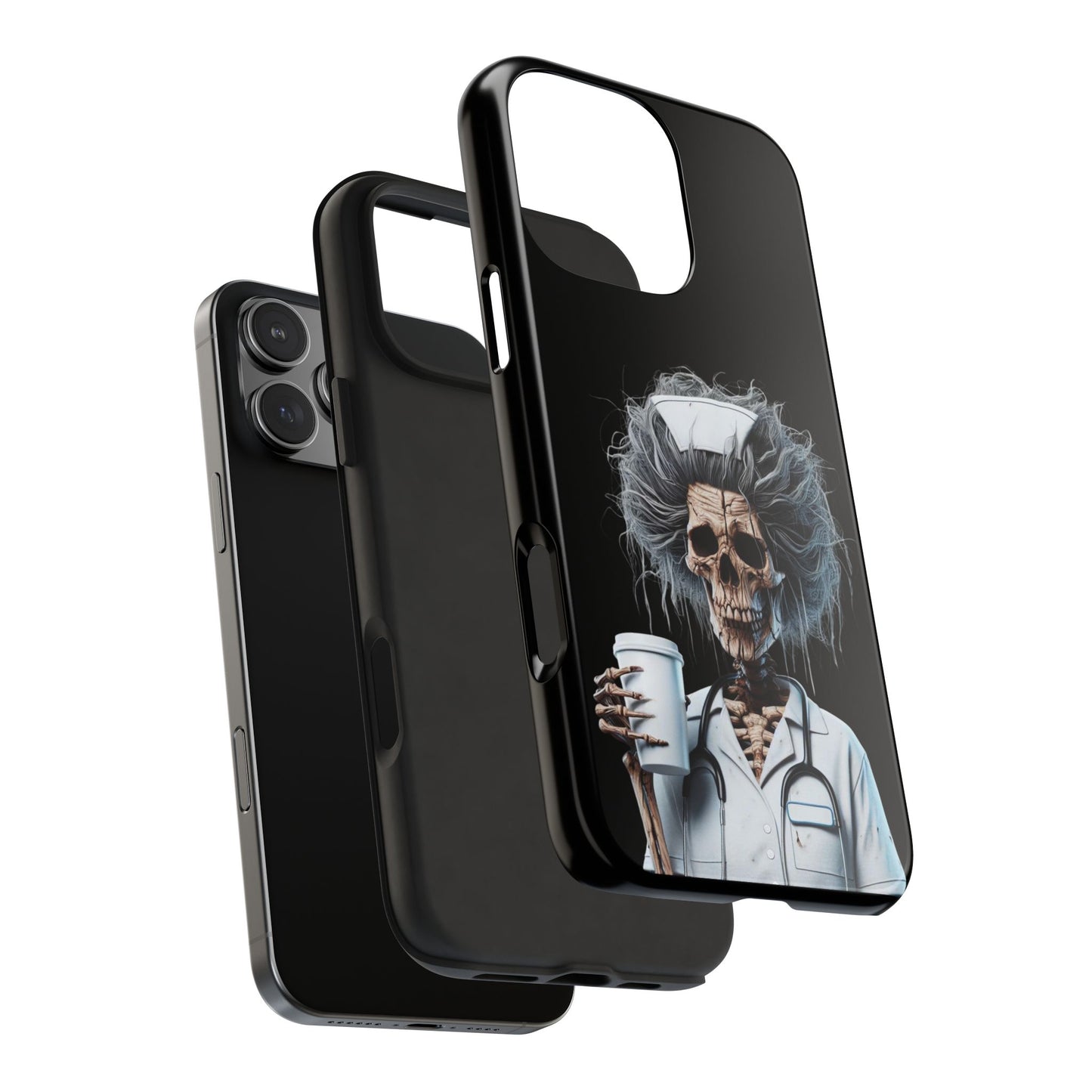 Skeleton Nurse Phone Case