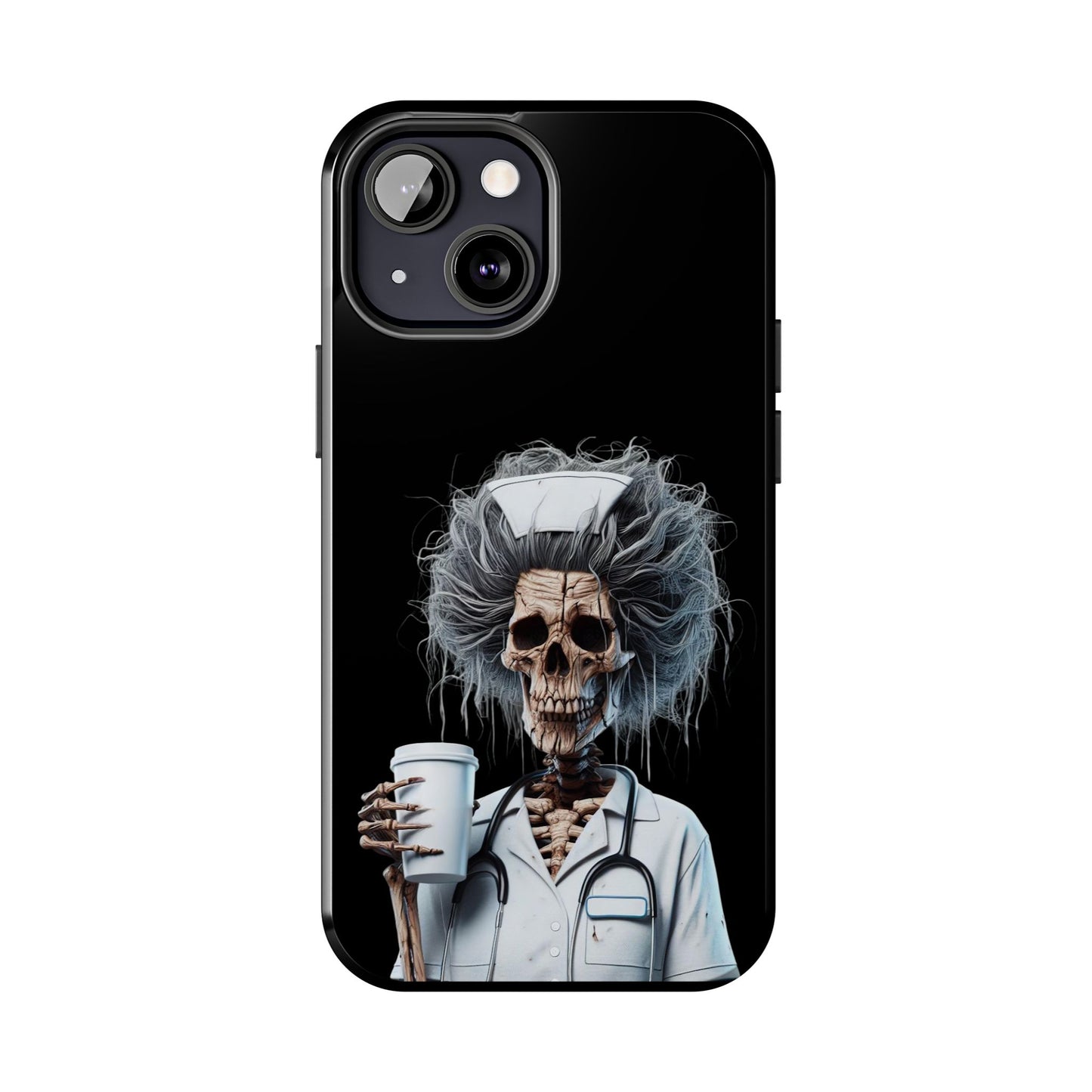 Skeleton Nurse Phone Case