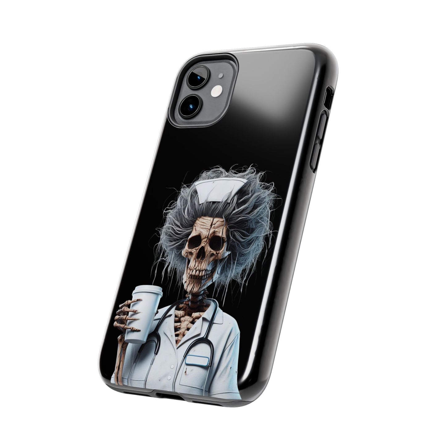 Skeleton Nurse Phone Case