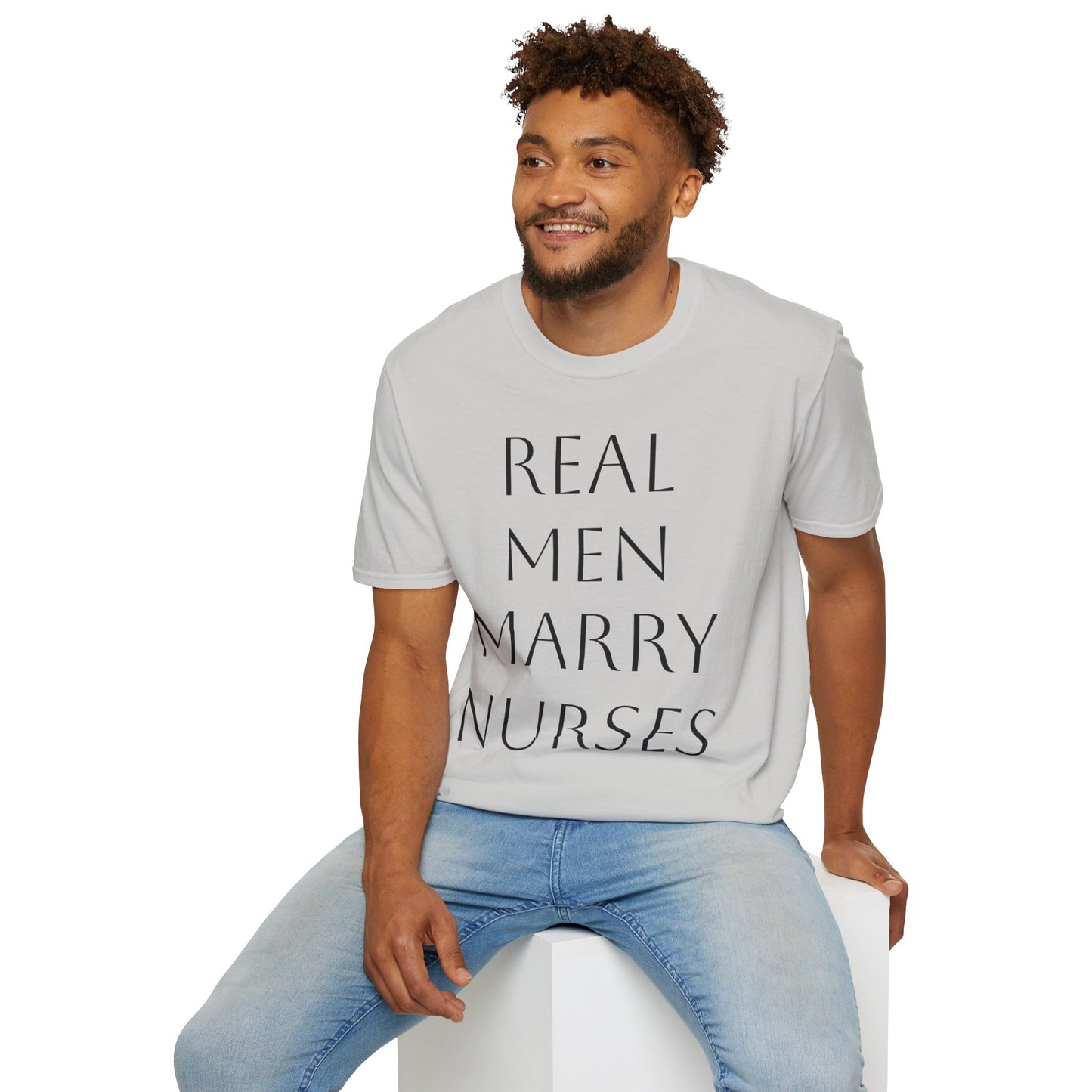 Real Men Marry Nurses Softstyle T-Shirt