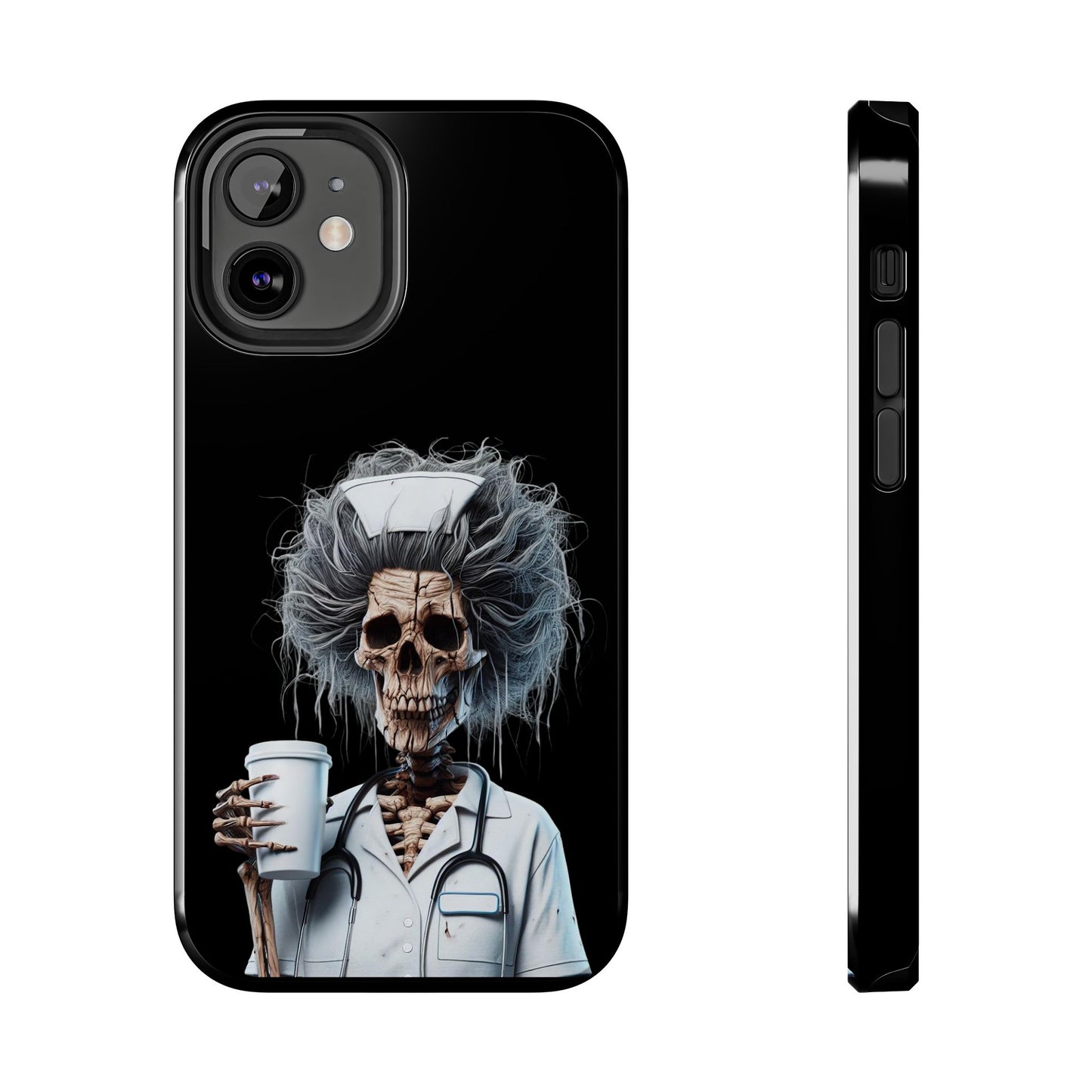 Skeleton Nurse Phone Case