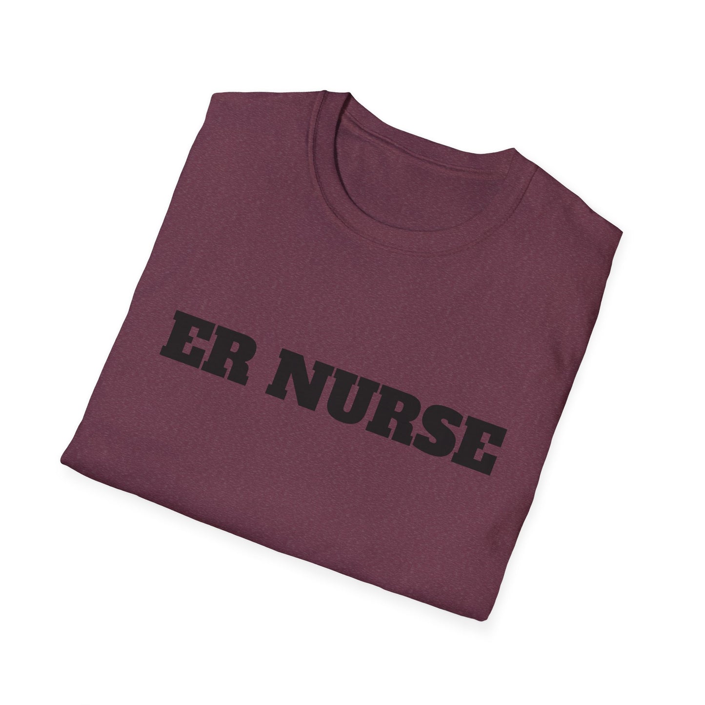 ER Nurse Unisex Softstyle T-Shirt