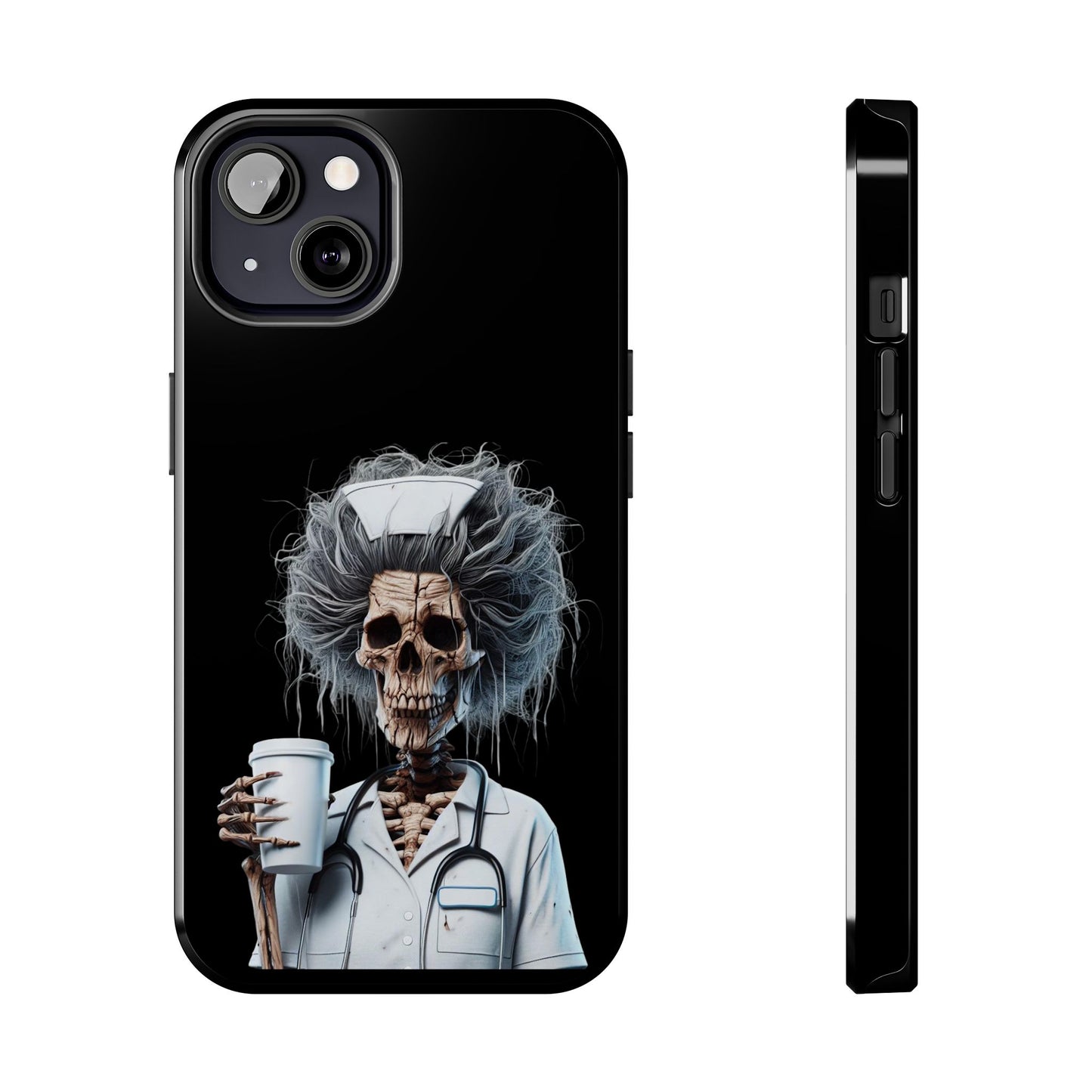 Skeleton Nurse Phone Case