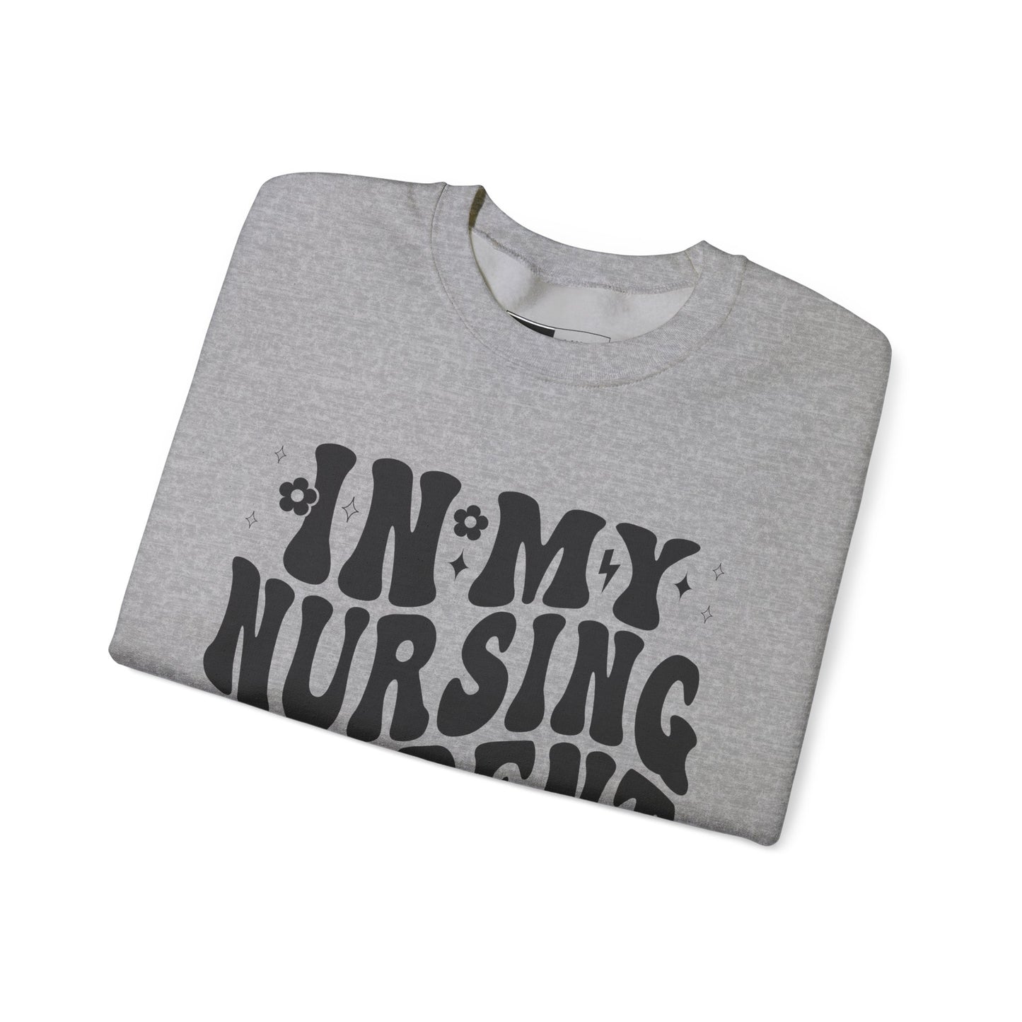 In My Nursing Era - Unisex Midweight Softstyle Fleece Crewneck Sweatshirt