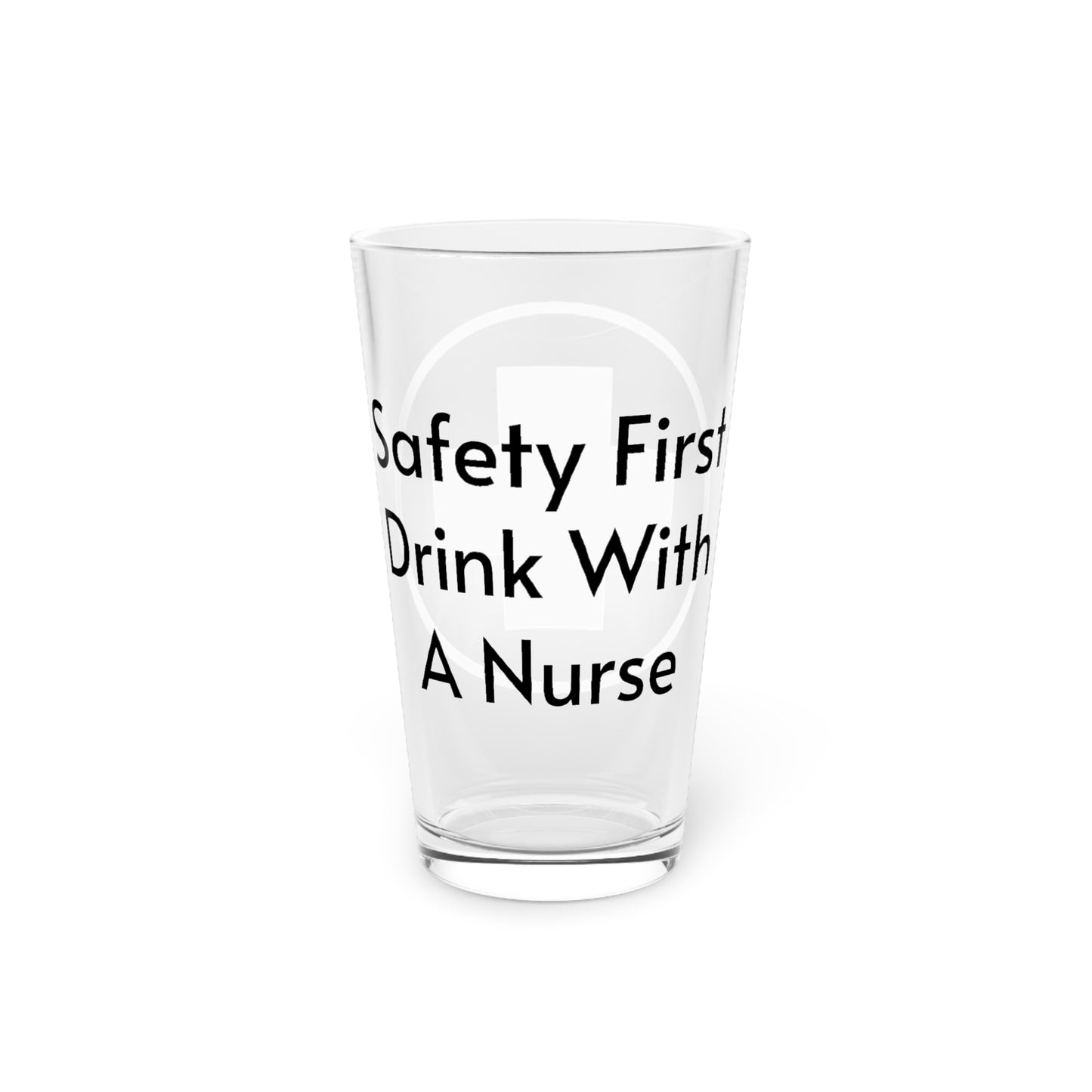 Nurse Pint Glass, 16oz