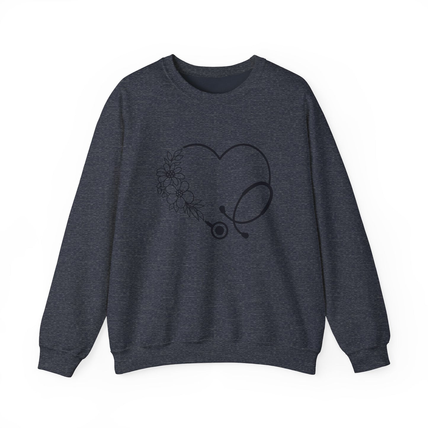 Stethoscope Heart Crewneck Sweatshirt