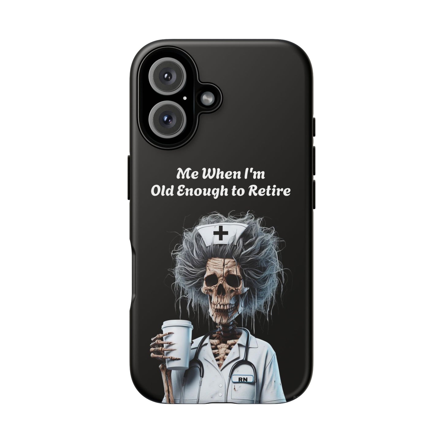 Skeleton Nurse Phone Case