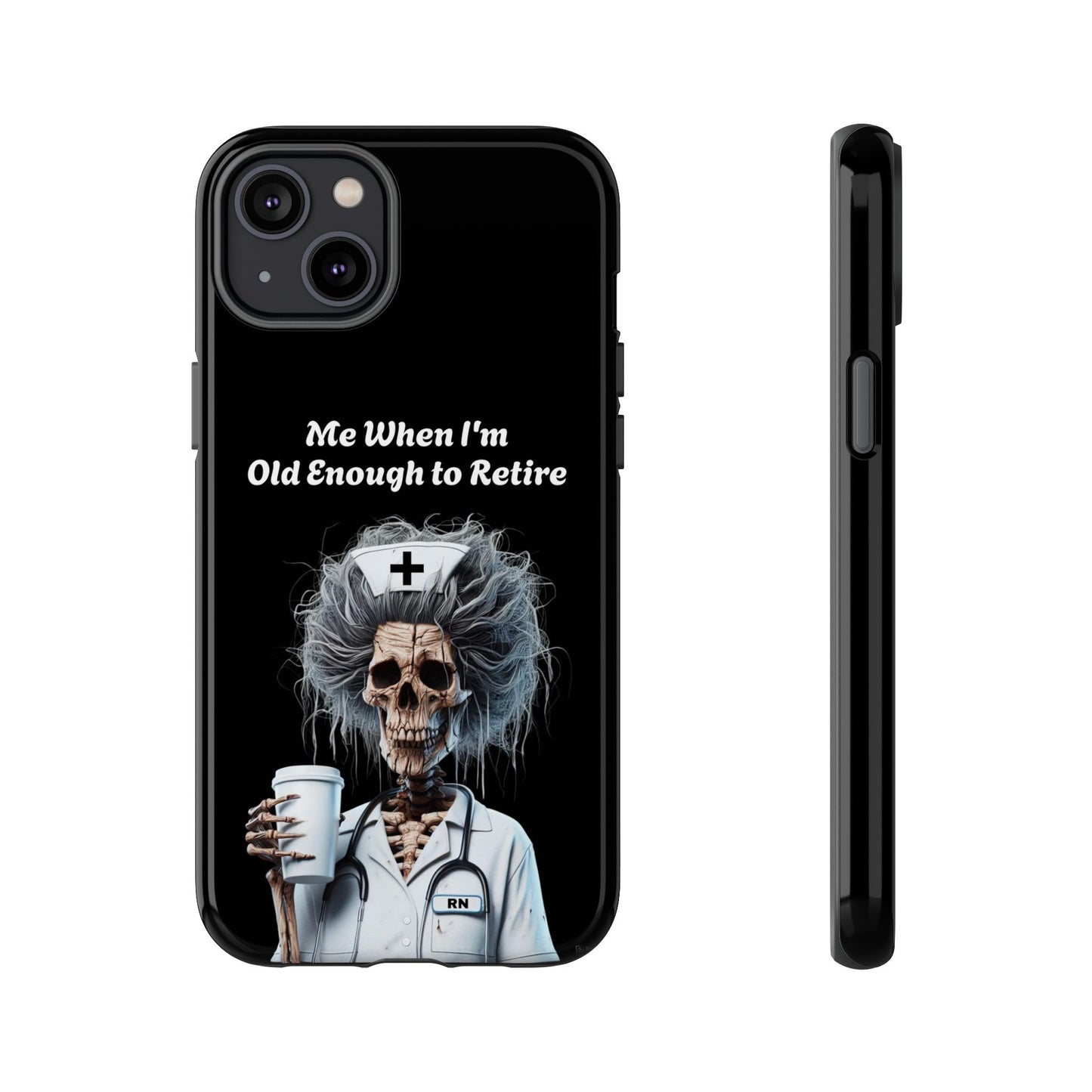 Skeleton Nurse Phone Case