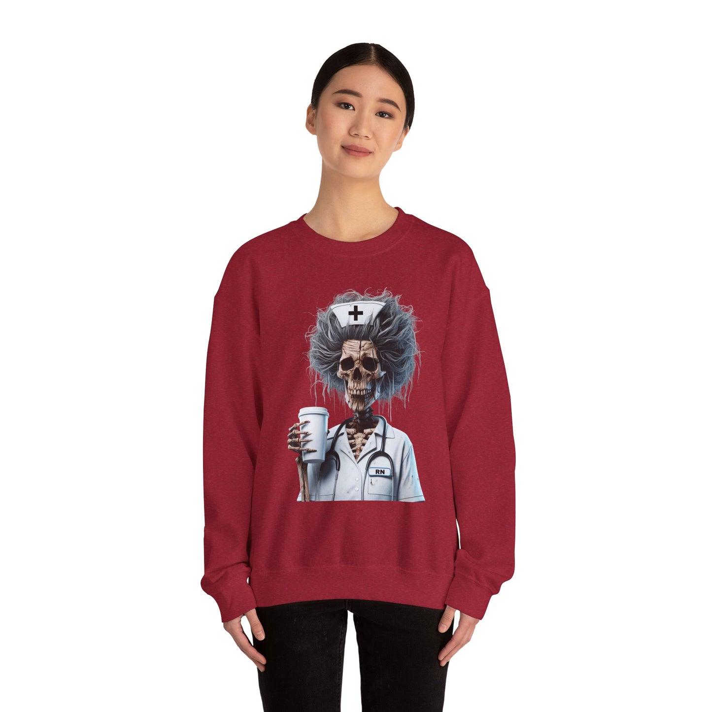 Be a Nurse they said-Crewneck Sweatshirt