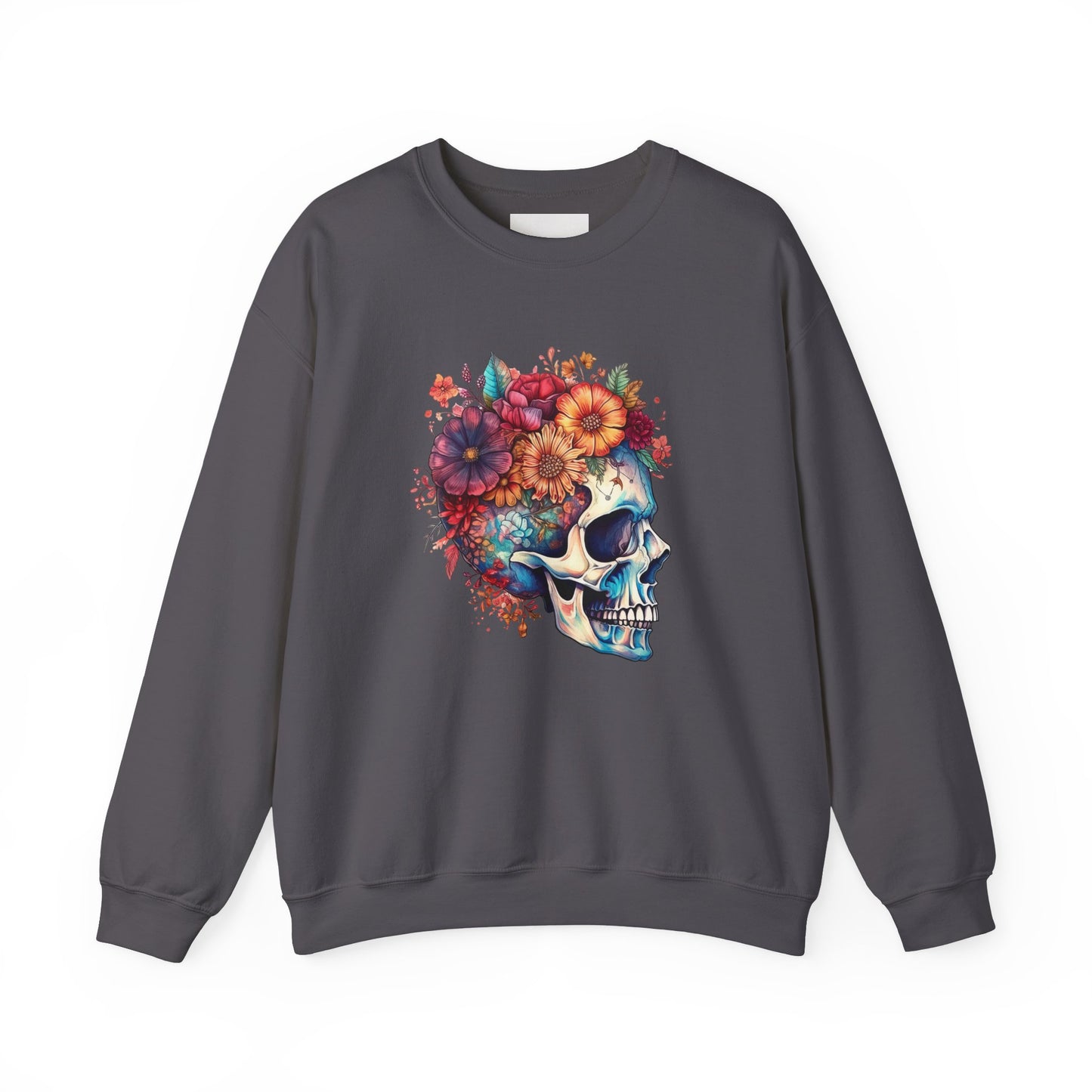 Skull - Unisex Midweight Softstyle Fleece Crewneck Sweatshirt