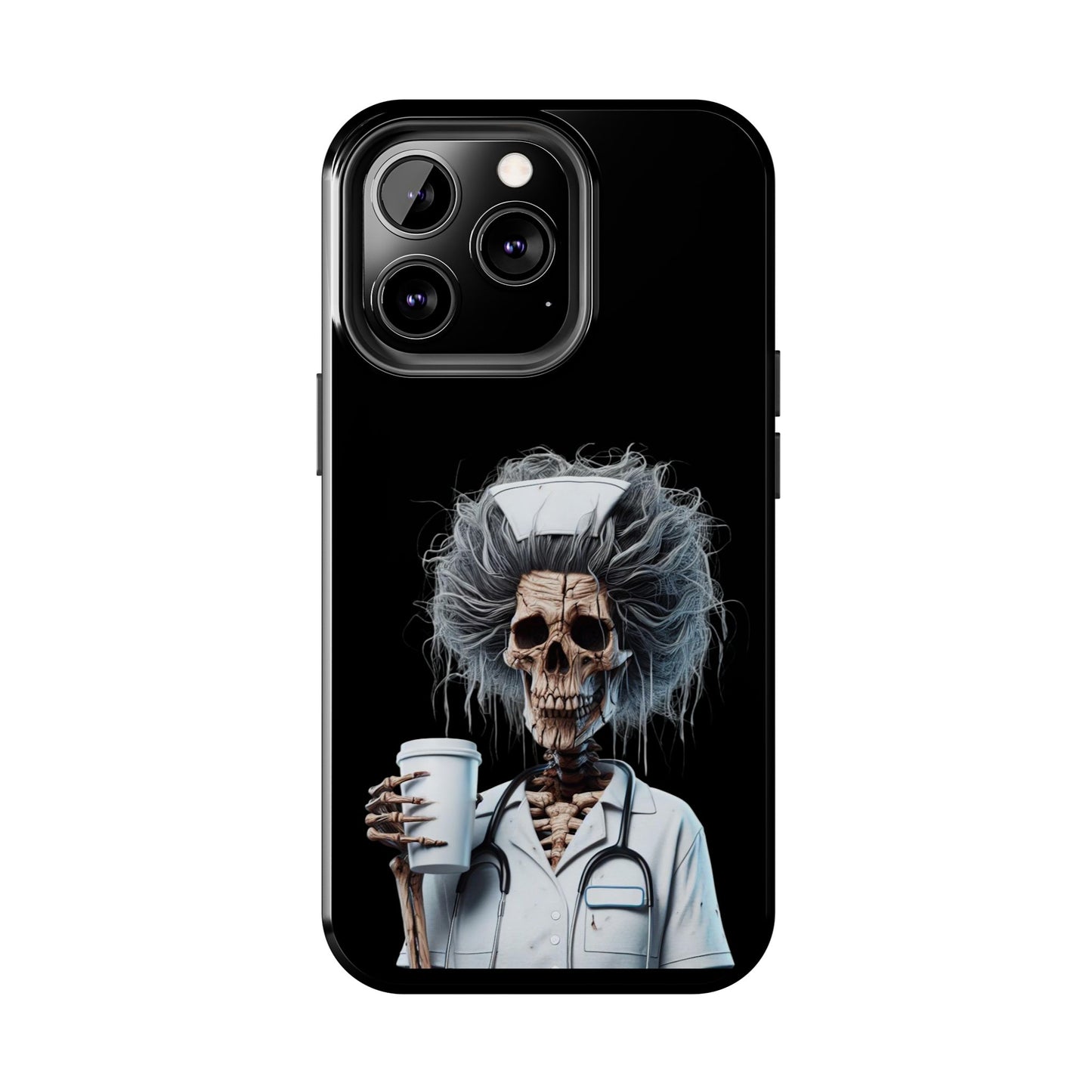 Skeleton Nurse Phone Case