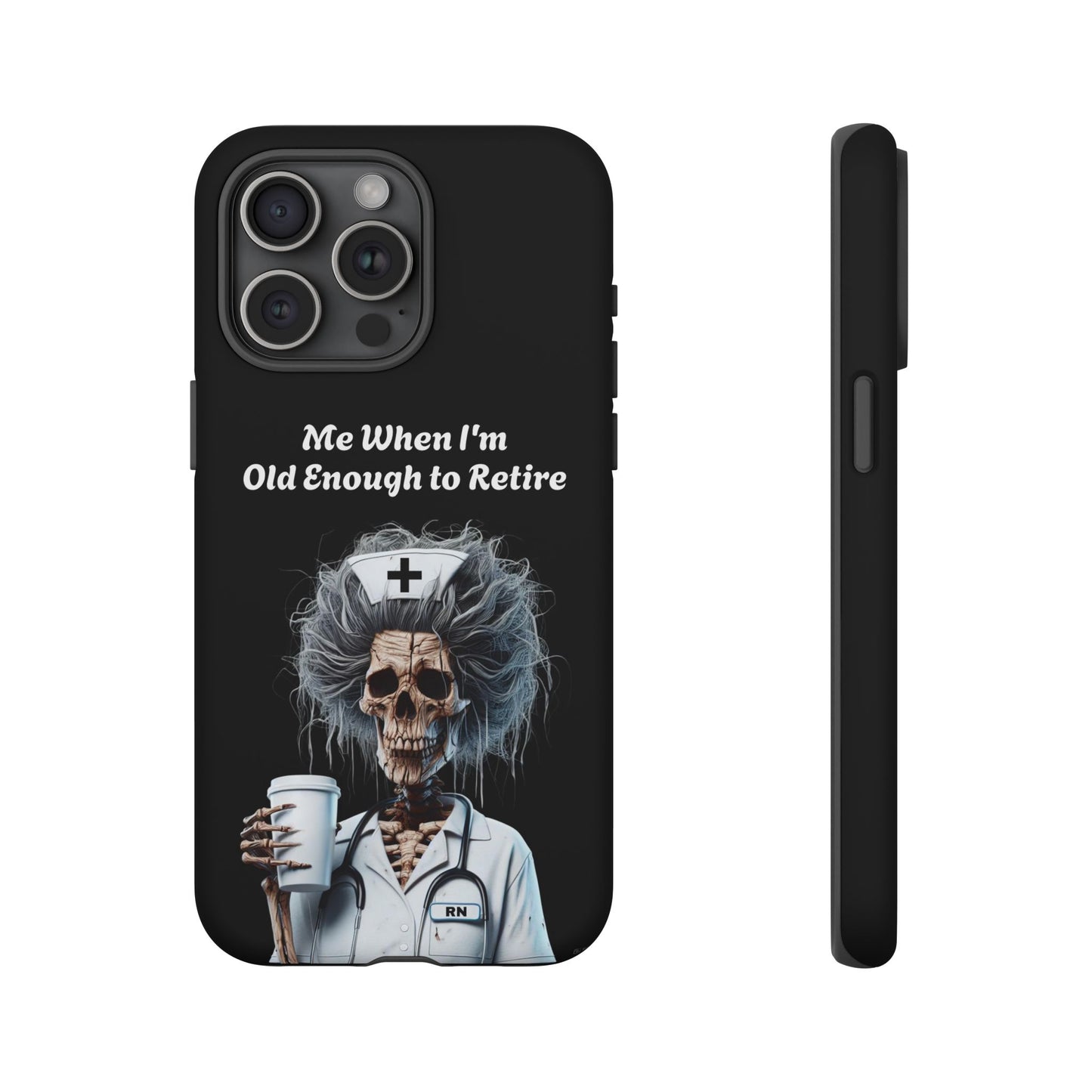 Skeleton Nurse Phone Case