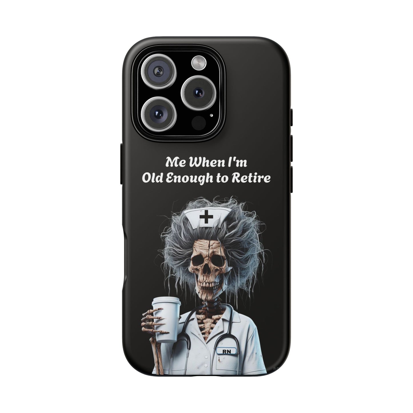 Skeleton Nurse Phone Case