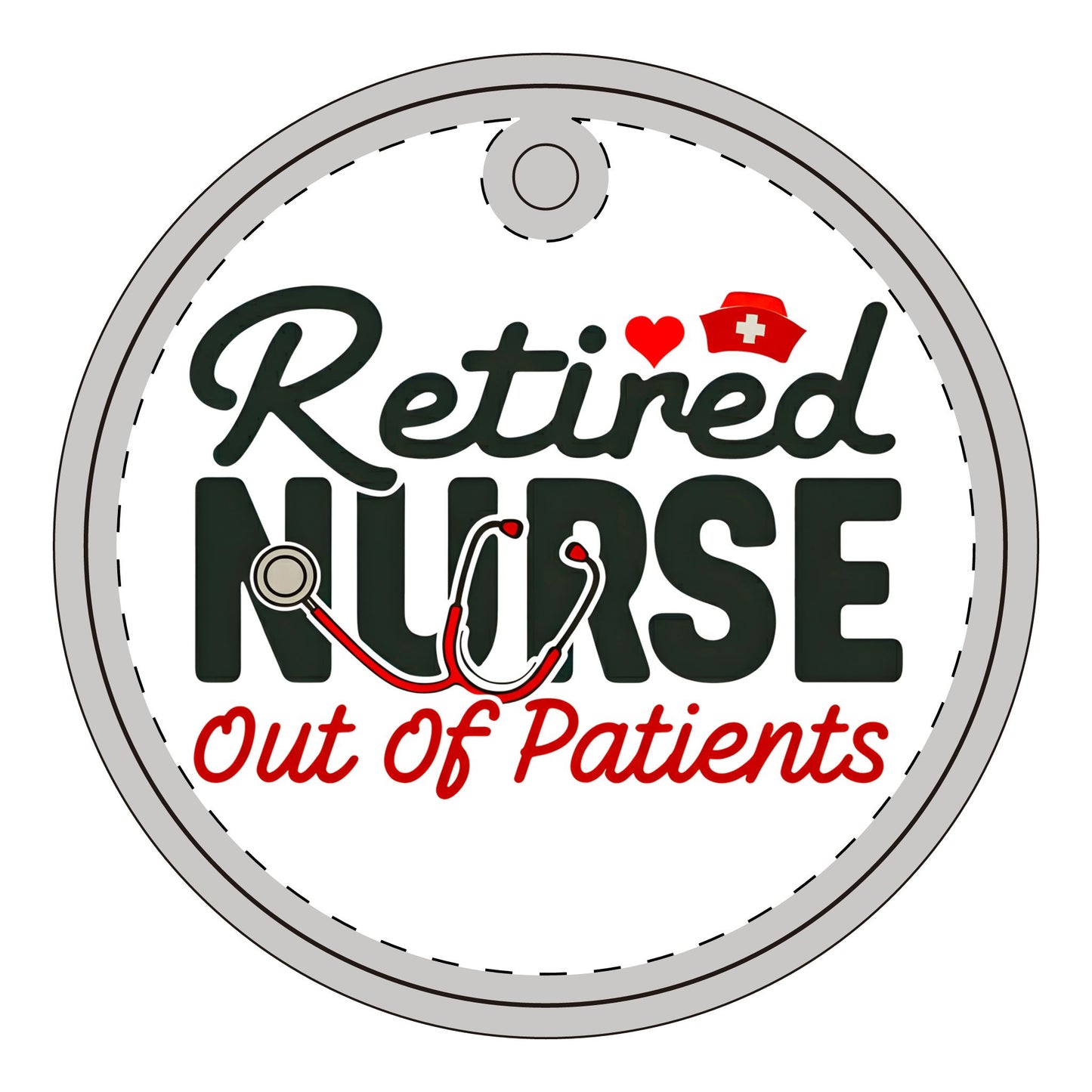 Retired Nurse - Acrylic Ornaments (Multi-shape)