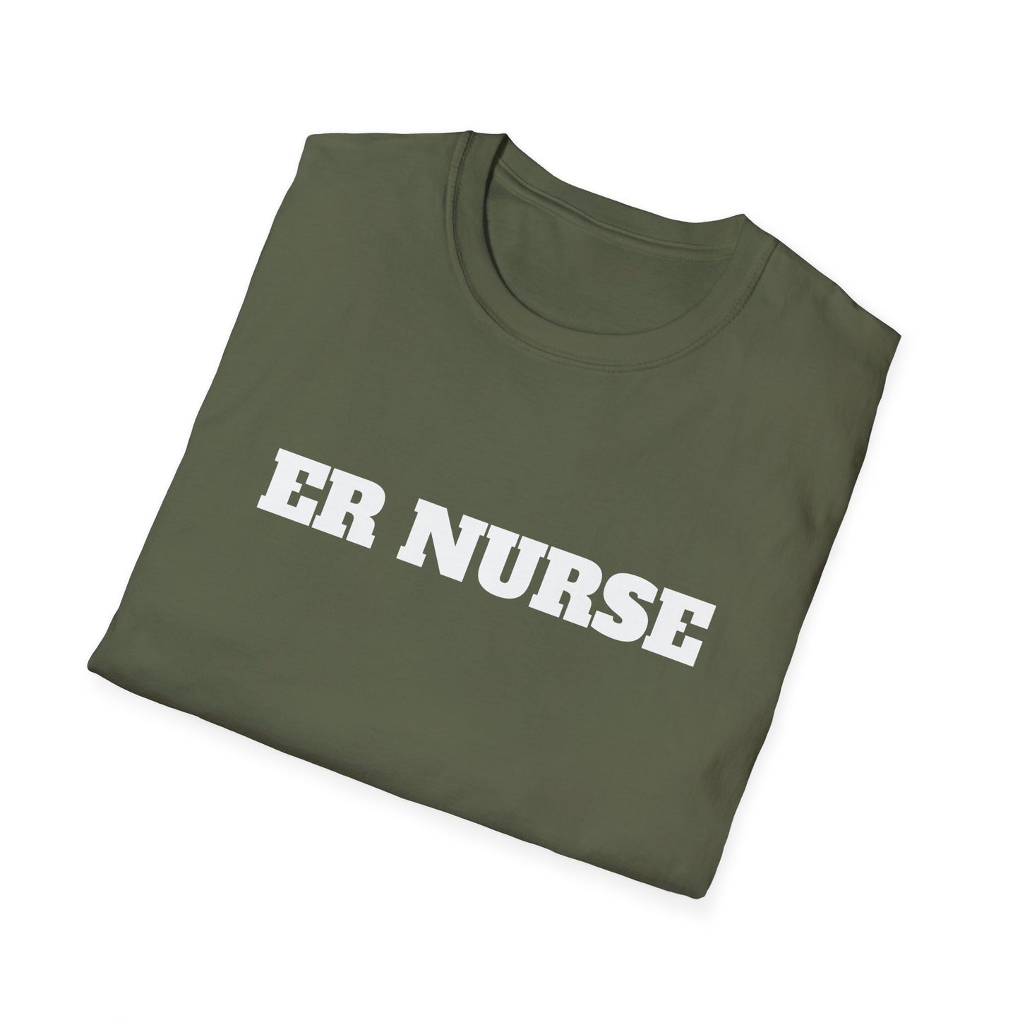 ER Nurse Unisex Softstyle T-Shirt