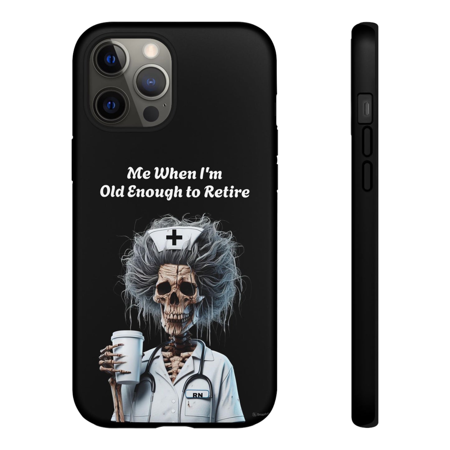 Skeleton Nurse Phone Case