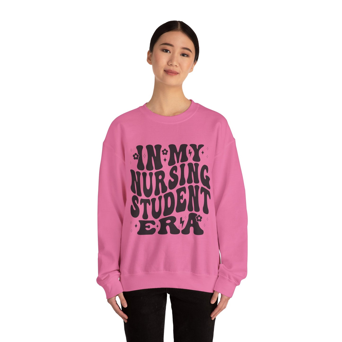 In My Nursing Era - Unisex Midweight Softstyle Fleece Crewneck Sweatshirt