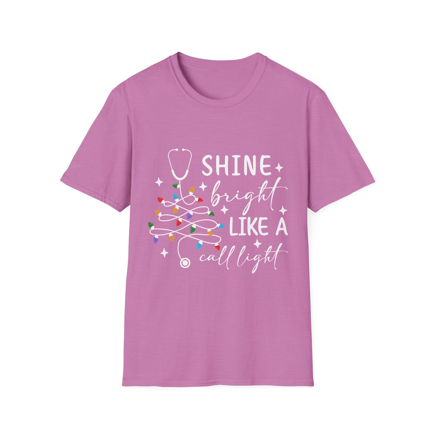 Christmas Medical Field Unisex T-Shirt - Shine Bright Like A Call Light