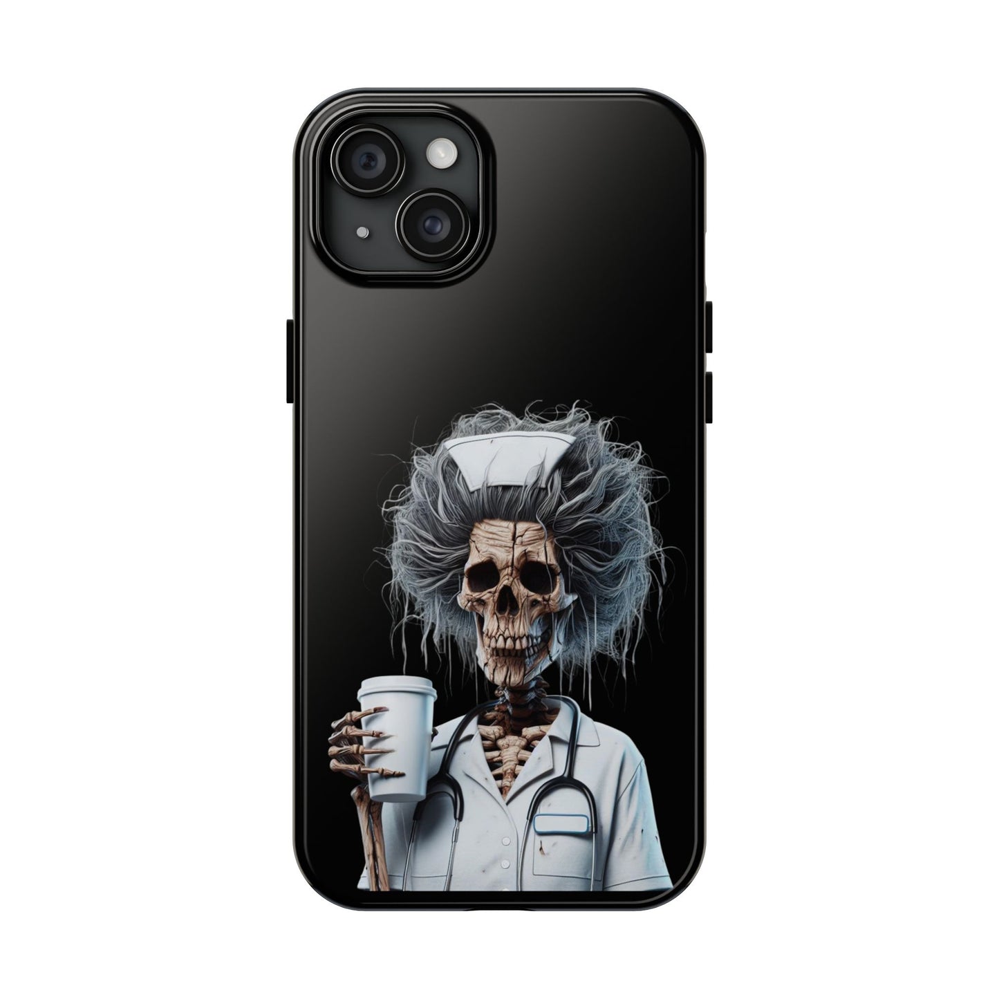 Skeleton Nurse Phone Case