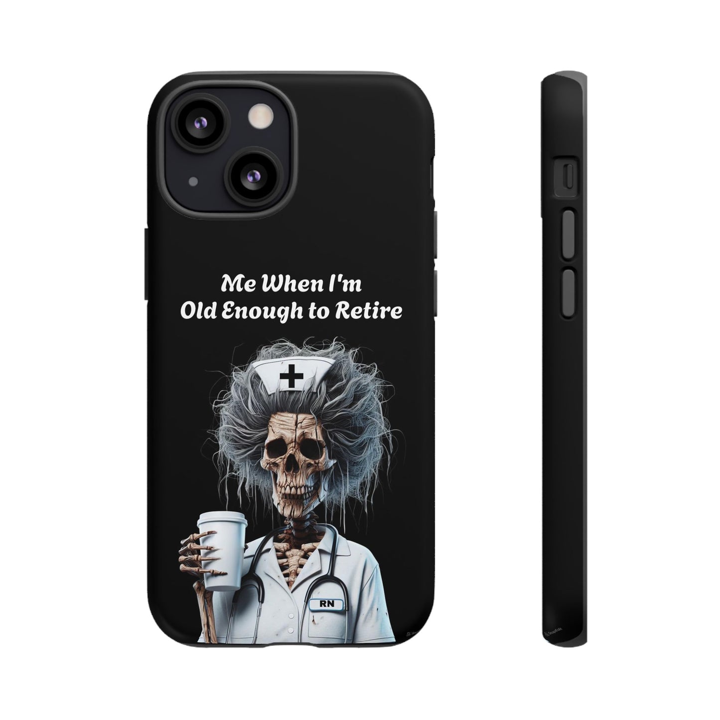 Skeleton Nurse Phone Case