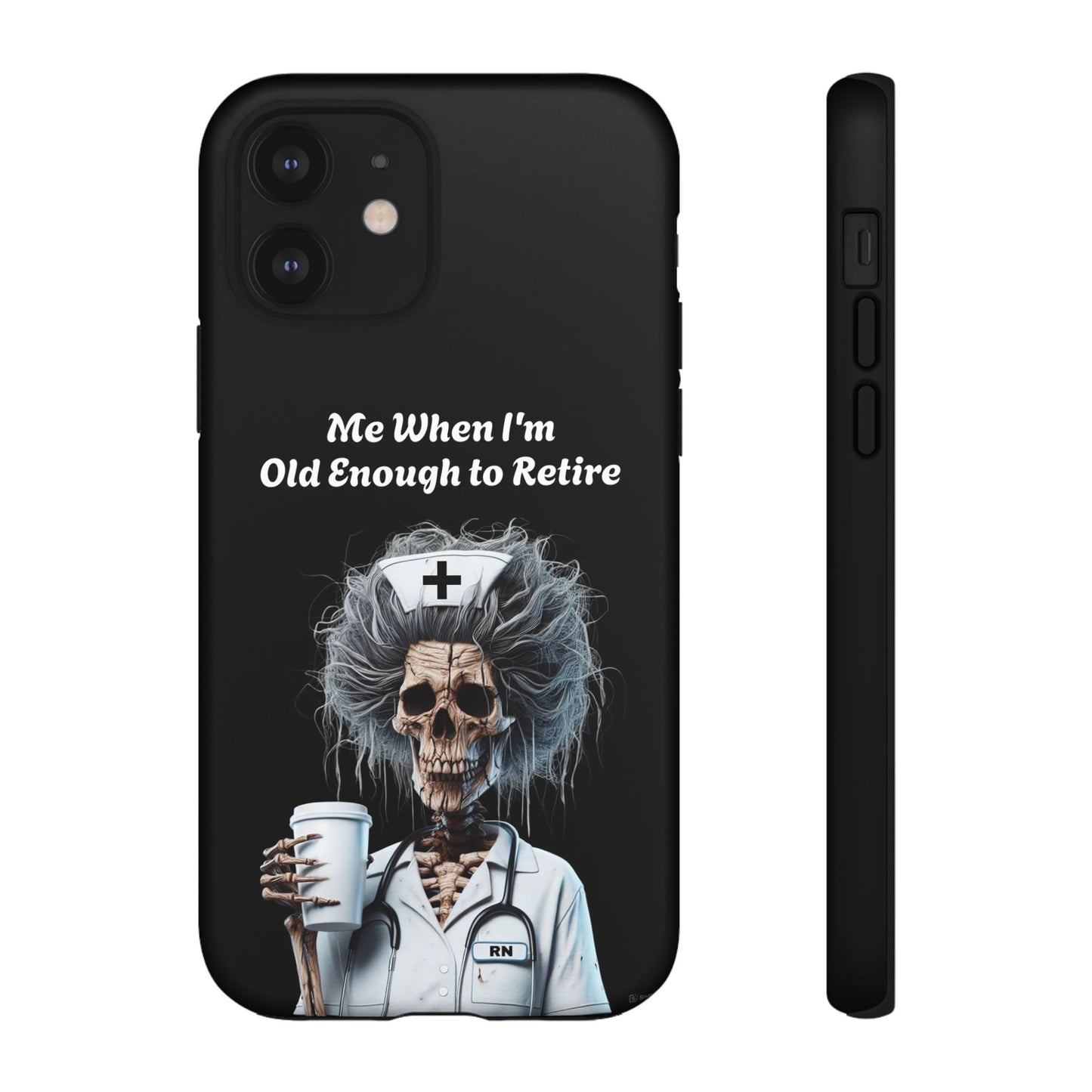 Skeleton Nurse Phone Case