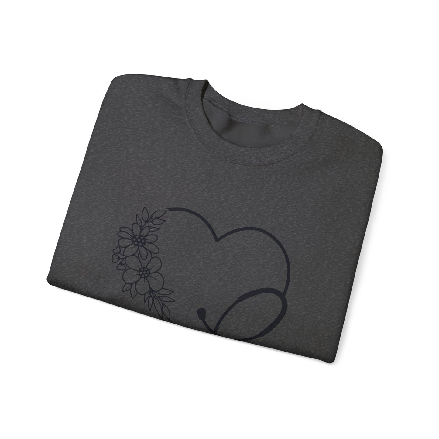 Stethoscope Heart Crewneck Sweatshirt