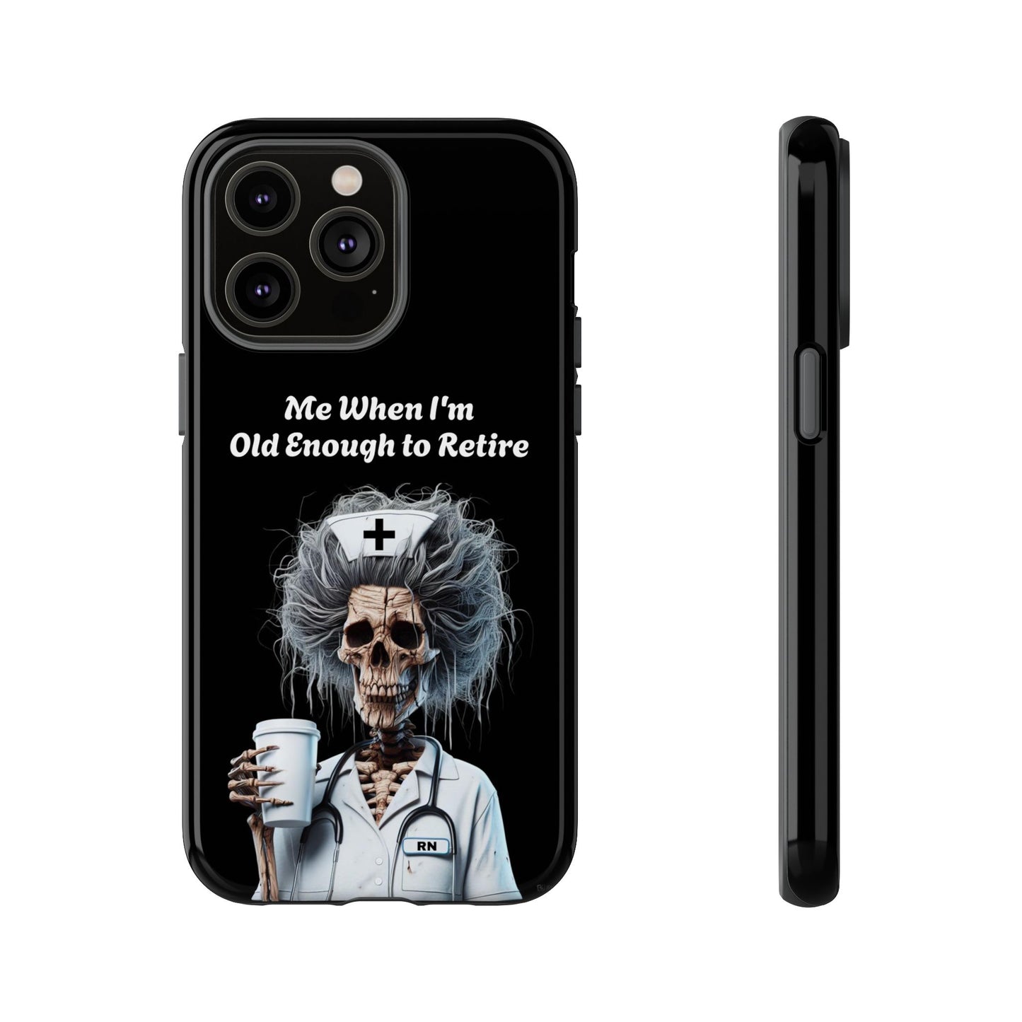 Skeleton Nurse Phone Case