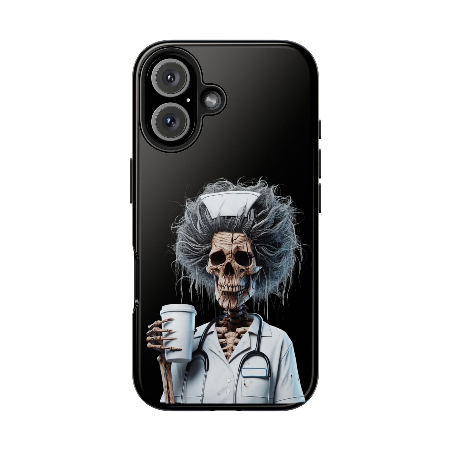 Skeleton Nurse Phone Case