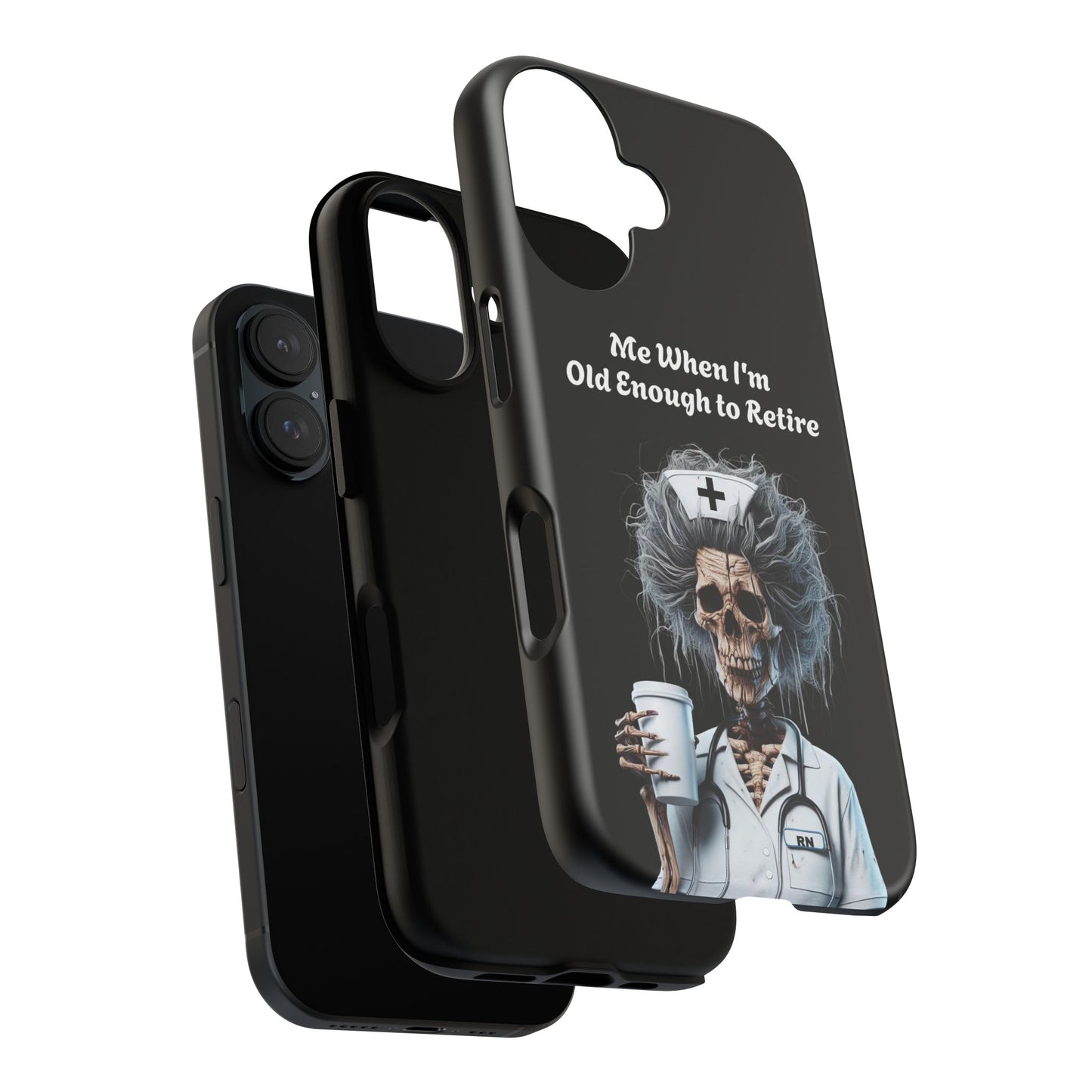 Skeleton Nurse Phone Case