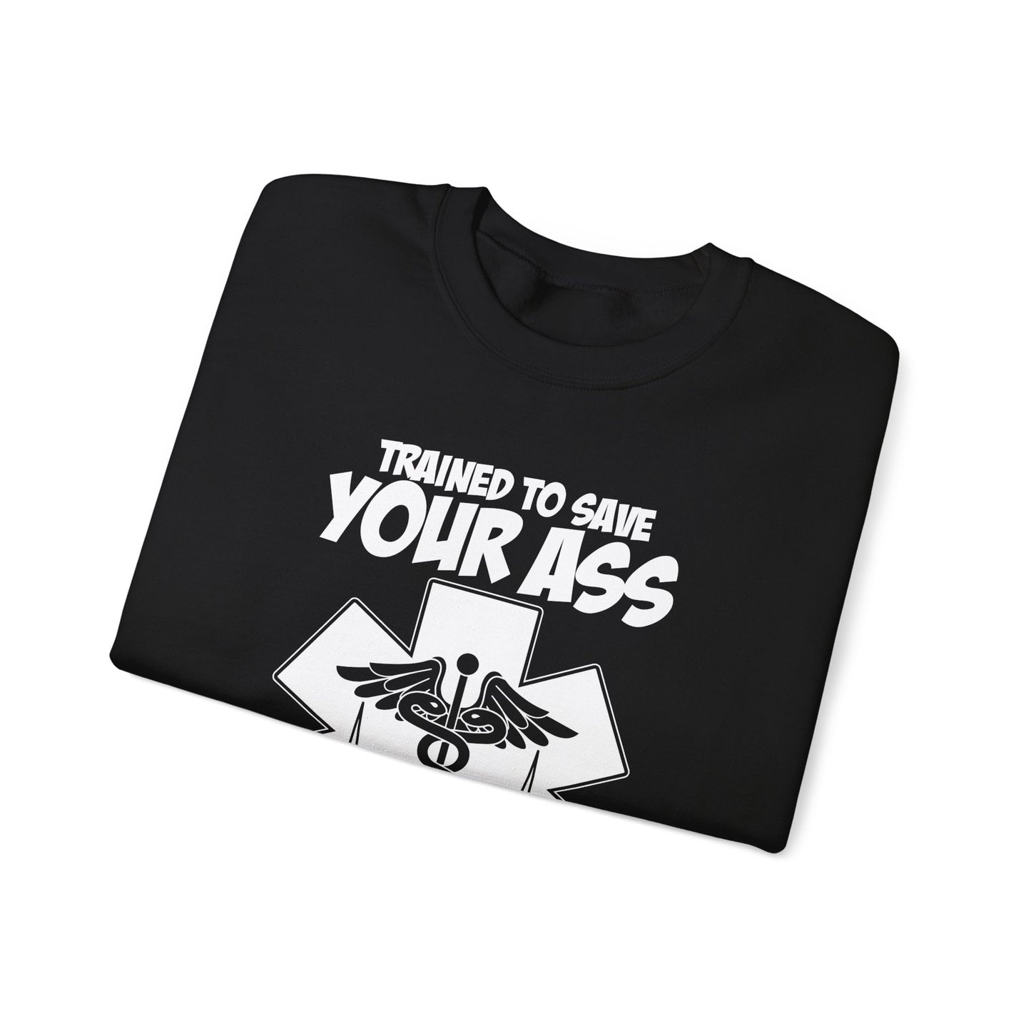 Save Your Ass - Unisex Midweight Softstyle Fleece Crewneck Sweatshirt