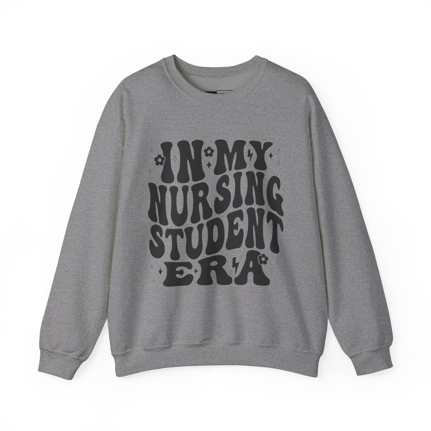 In My Nursing Era - Unisex Midweight Softstyle Fleece Crewneck Sweatshirt