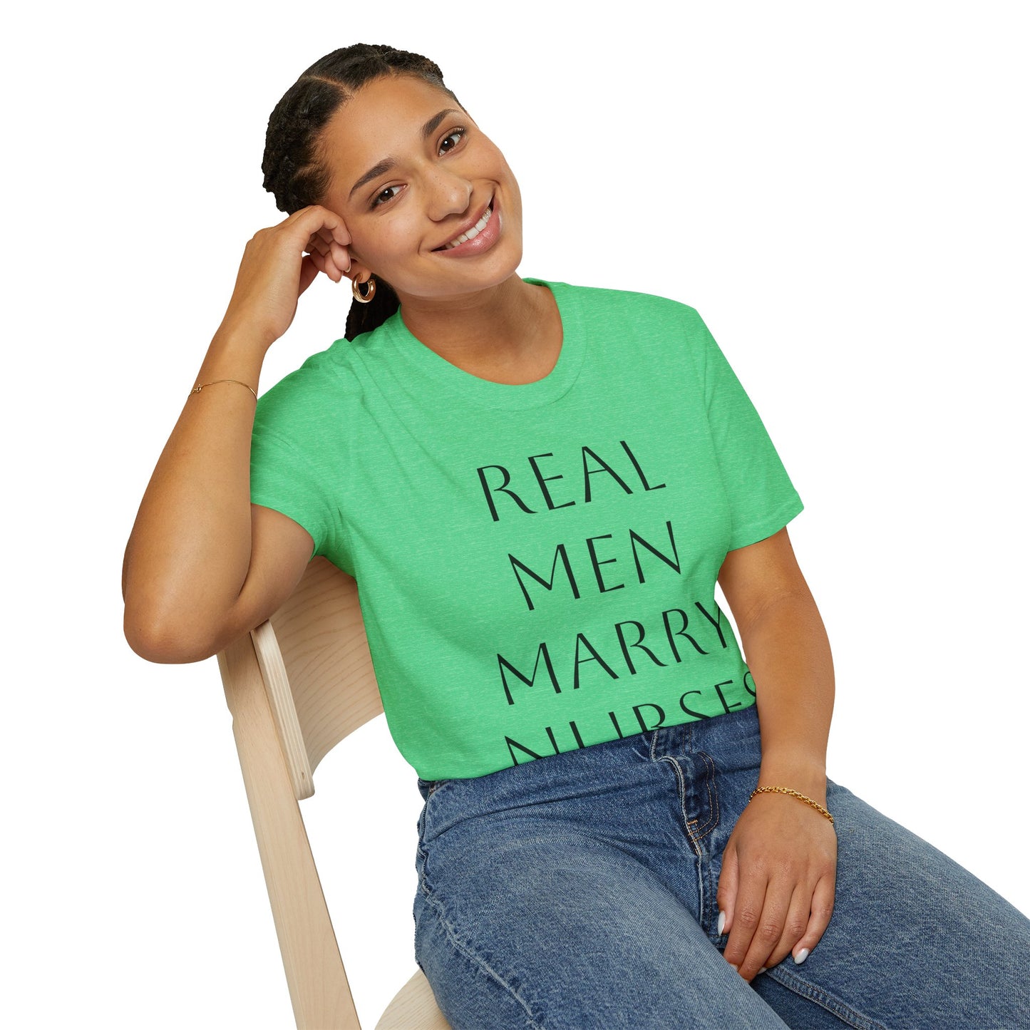 Real Men Marry Nurses Softstyle T-Shirt