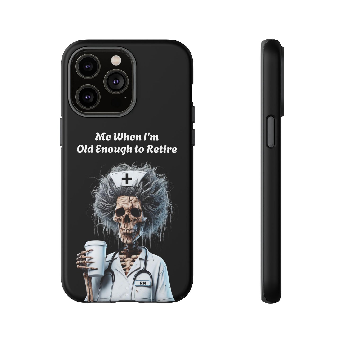 Skeleton Nurse Phone Case