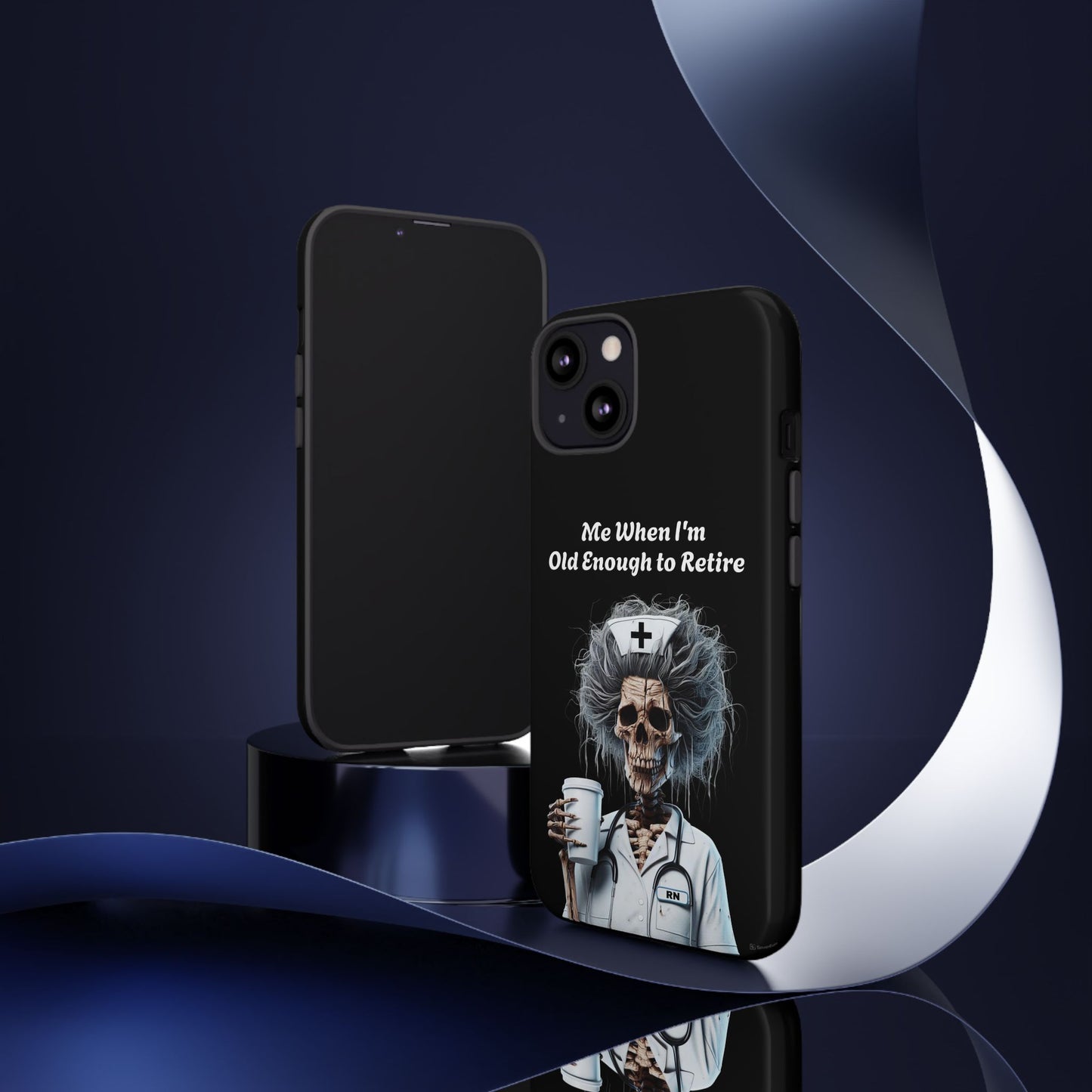 Skeleton Nurse Phone Case