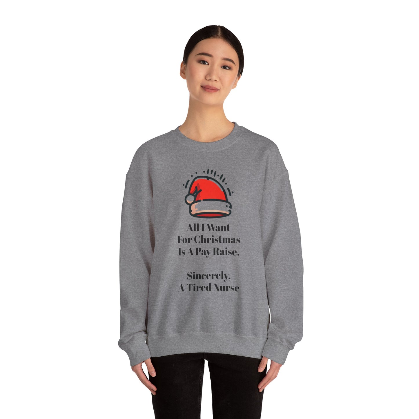 All I Want For Christmas - Unisex Midweight Softstyle Fleece Crewneck Sweatshirt