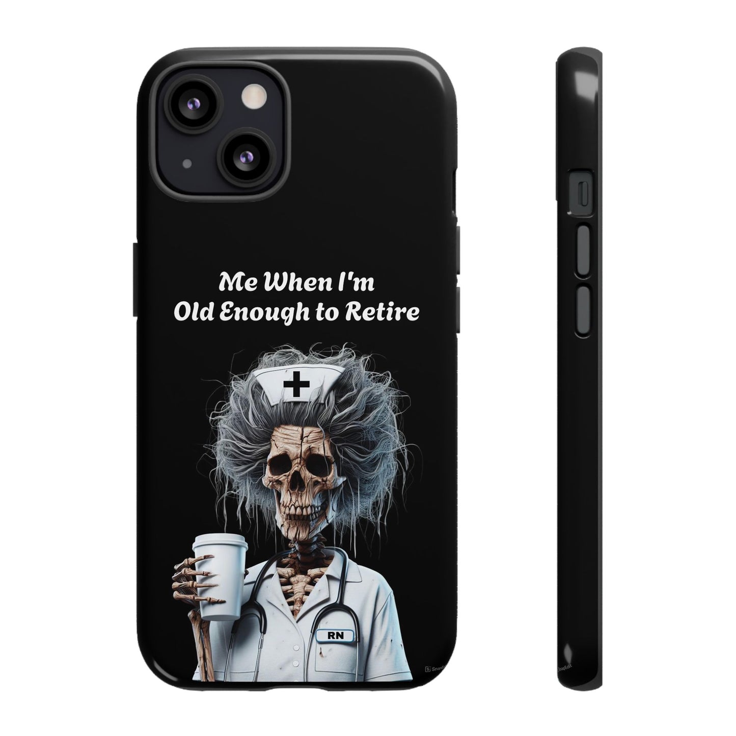 Skeleton Nurse Phone Case