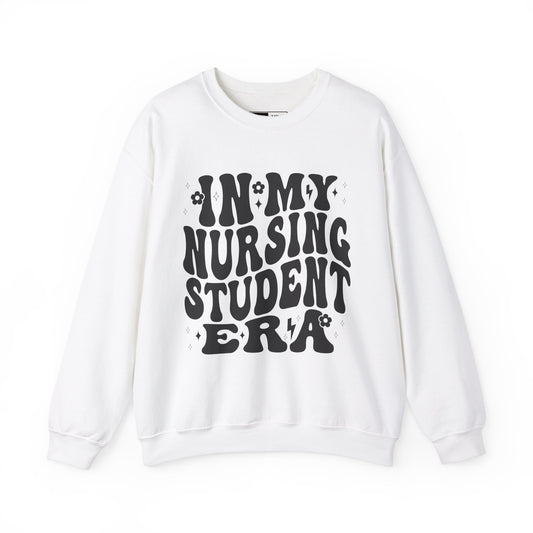 In My Nursing Era - Unisex Midweight Softstyle Fleece Crewneck Sweatshirt